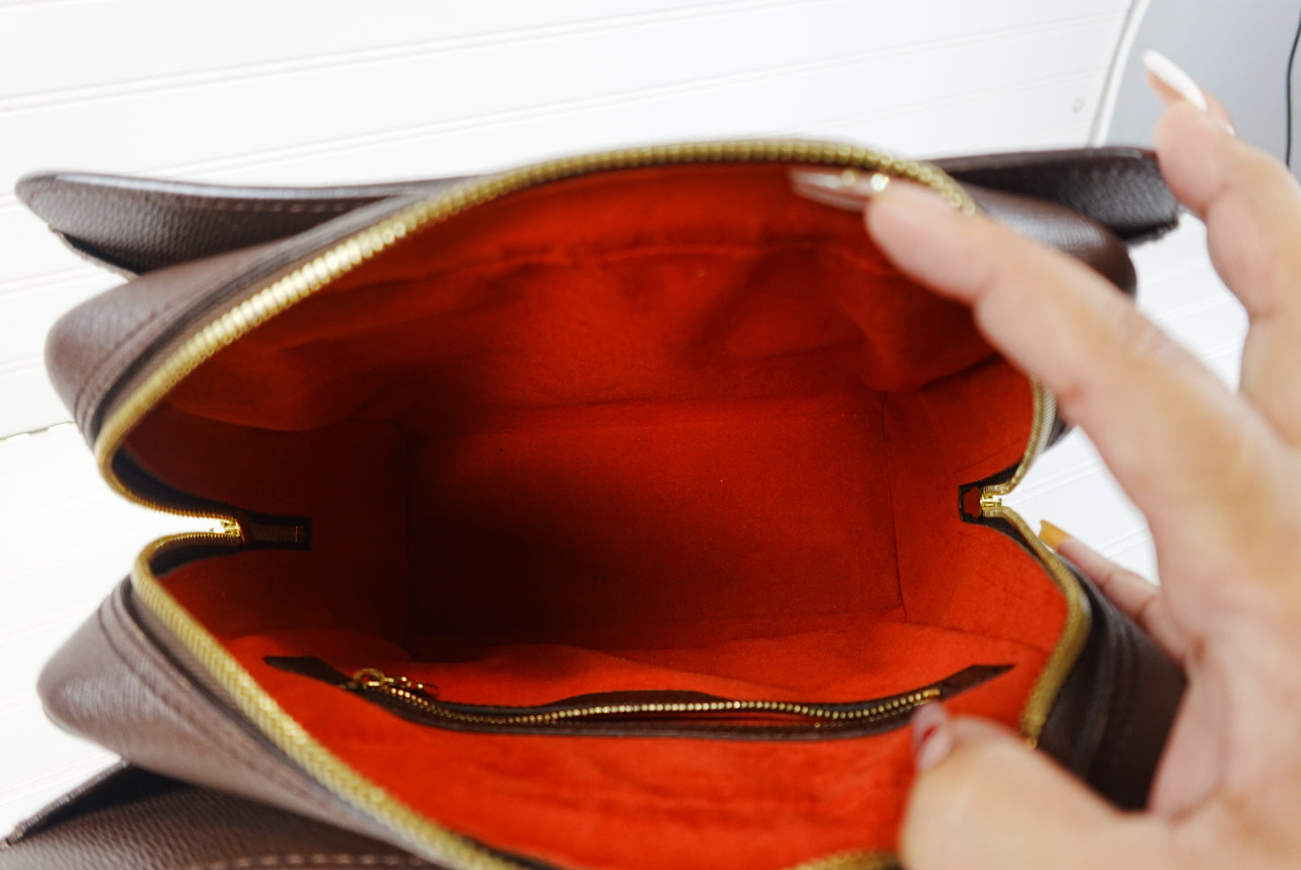 Pre-owned LOUIS VUITTON Triana Damier Ebene _ 252