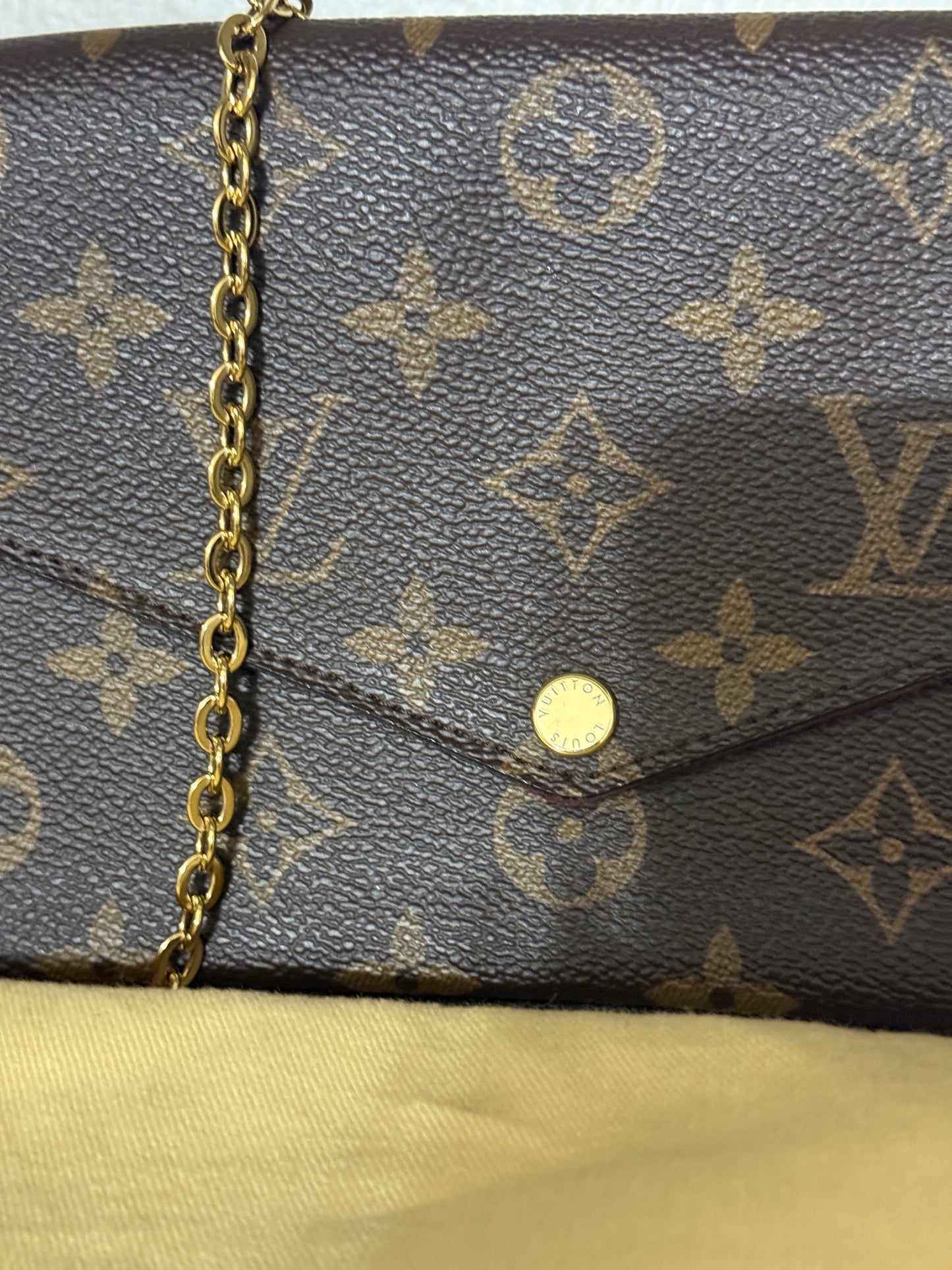 Pre-owned LOUIS VUITTON Felicie Monogram