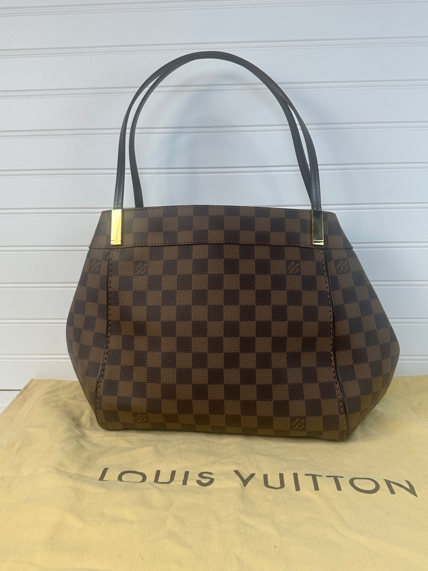 Pre-owned LOUIS VUITTON Marylebone PM in Damier Ebene Canvas _214