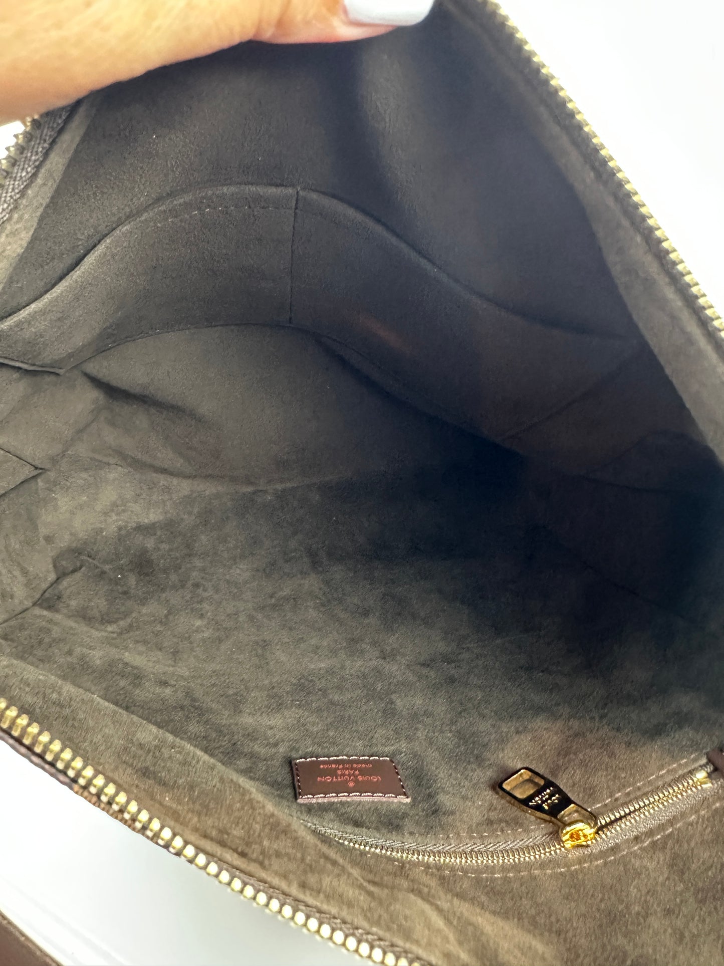 Pre-owned LOUIS VUITTON Portobello PM in Damier Ebene Canvas _ 239