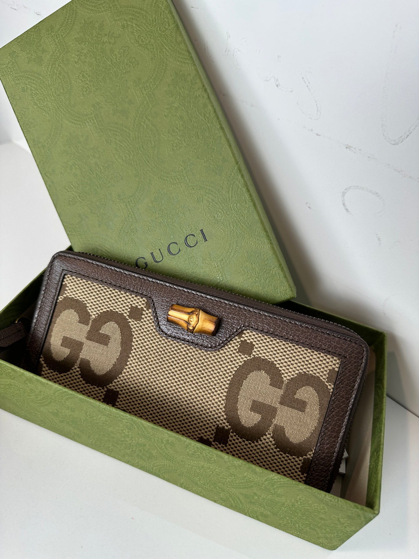 Pre-owned GUCCI Diana Wallet