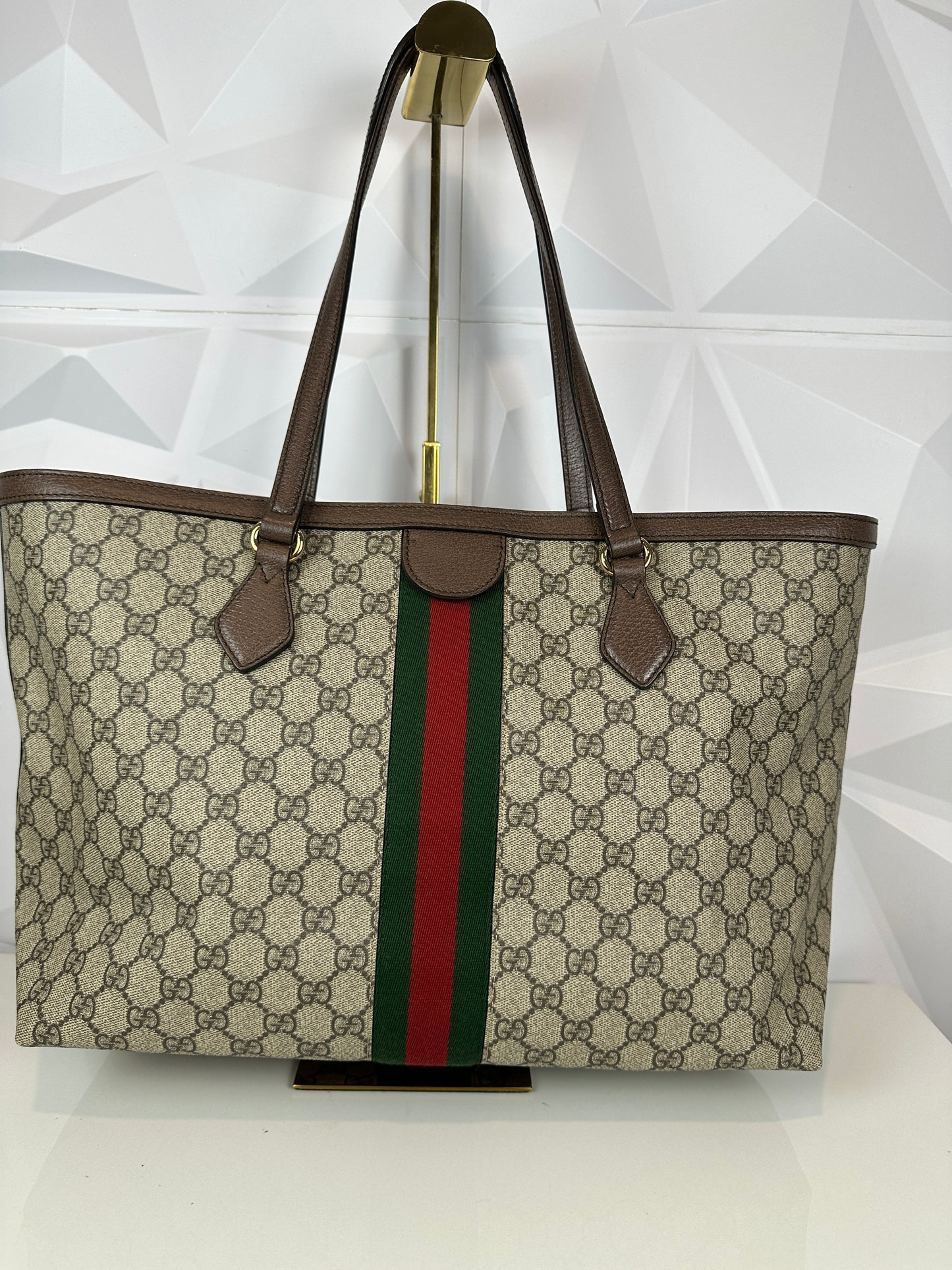Pre-owned GUCCI Ophidia tote