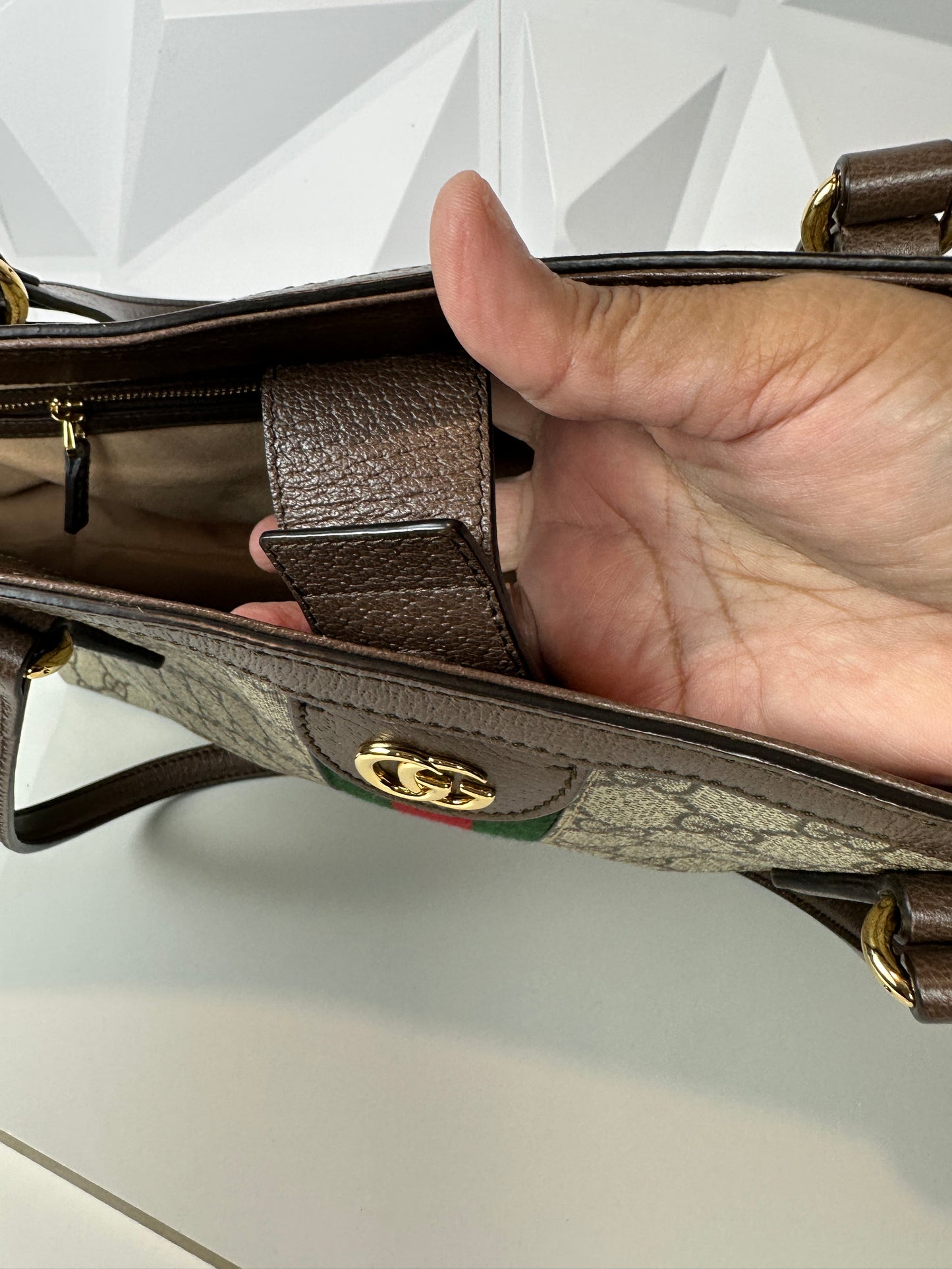 Pre-owned GUCCI Ophidia tote
