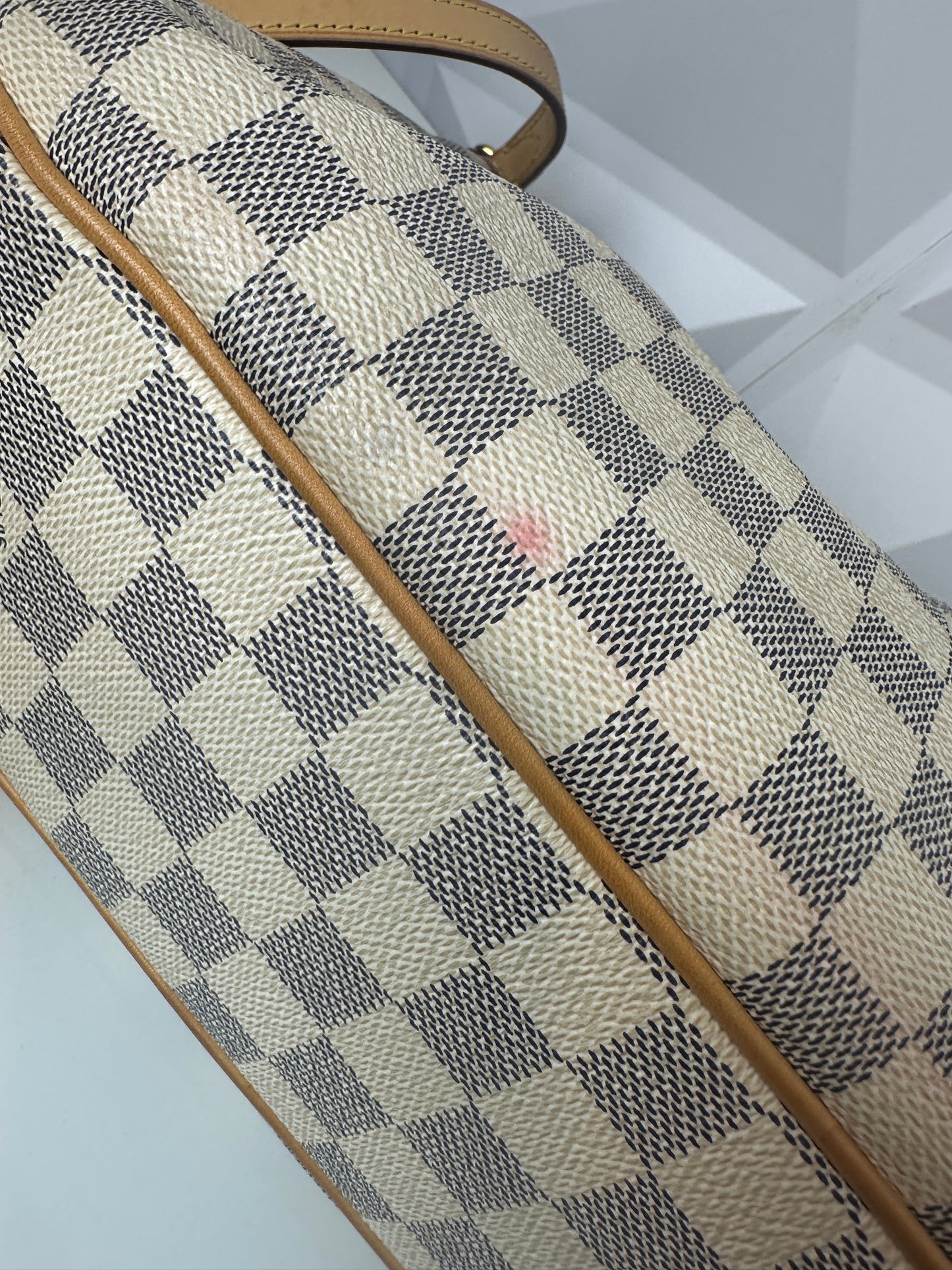 Pre-owned LOUIS VUITTON Syracuse PM Damier Azur Canvas
