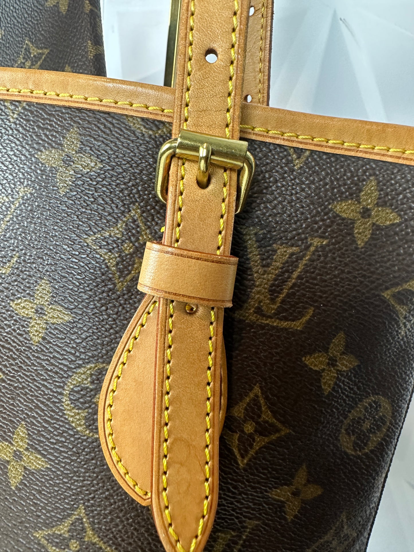 Pre-owned LOUIS VUITTON Bucket PM Monogram canvas