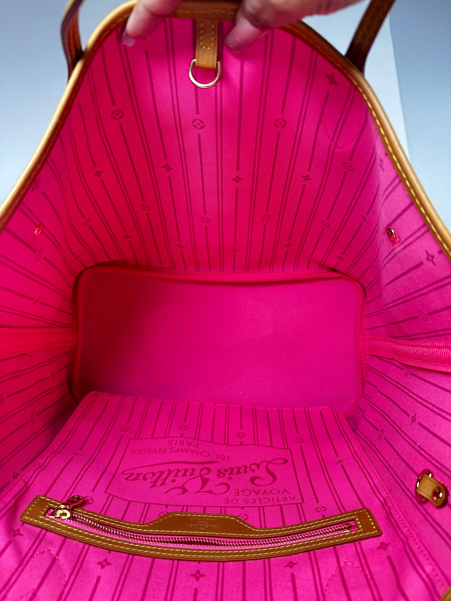 Pre-owned LOUIS VUITTON Neverfull MM Monogram Rose_ 211