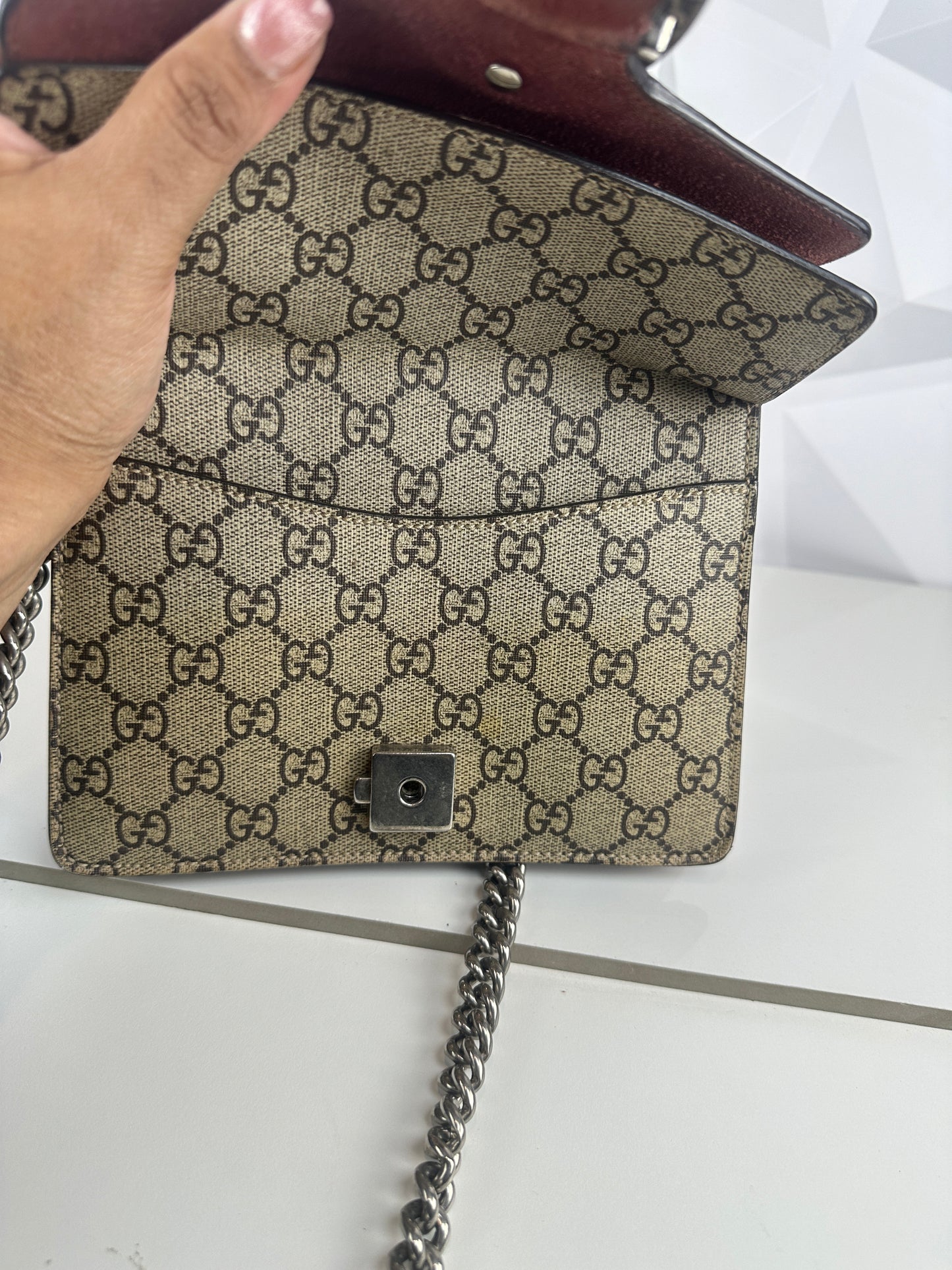 Pre owned GUCCI Dionysus Supreme Blooms Chain chain Shoulder