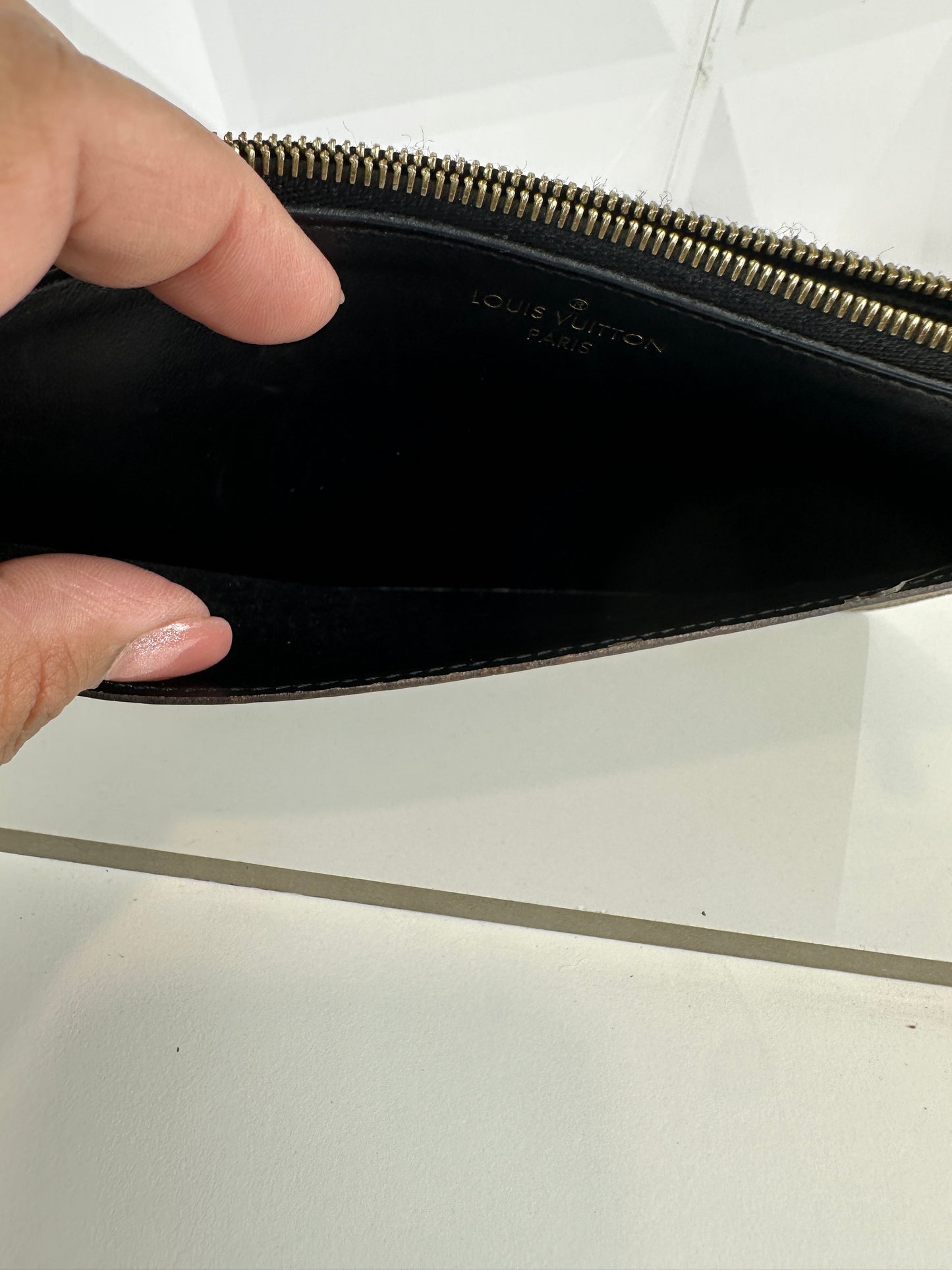 Pre-owned LOUIS VUITTON Slim Purse Monogram Reverse Canvas wallet