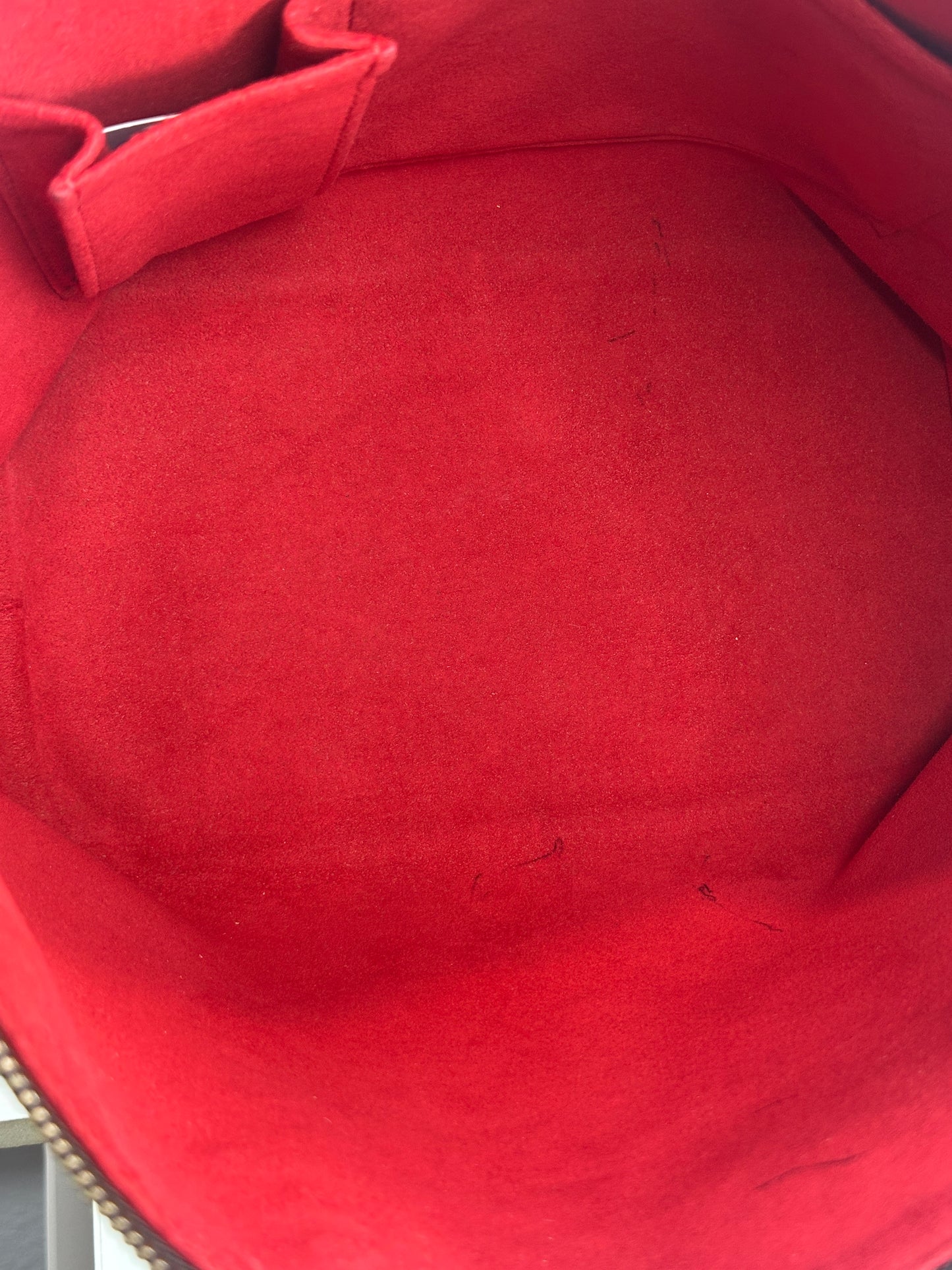 Pre-owned LOUIS VUITTON Saleya PM Damier Ebene Canvas