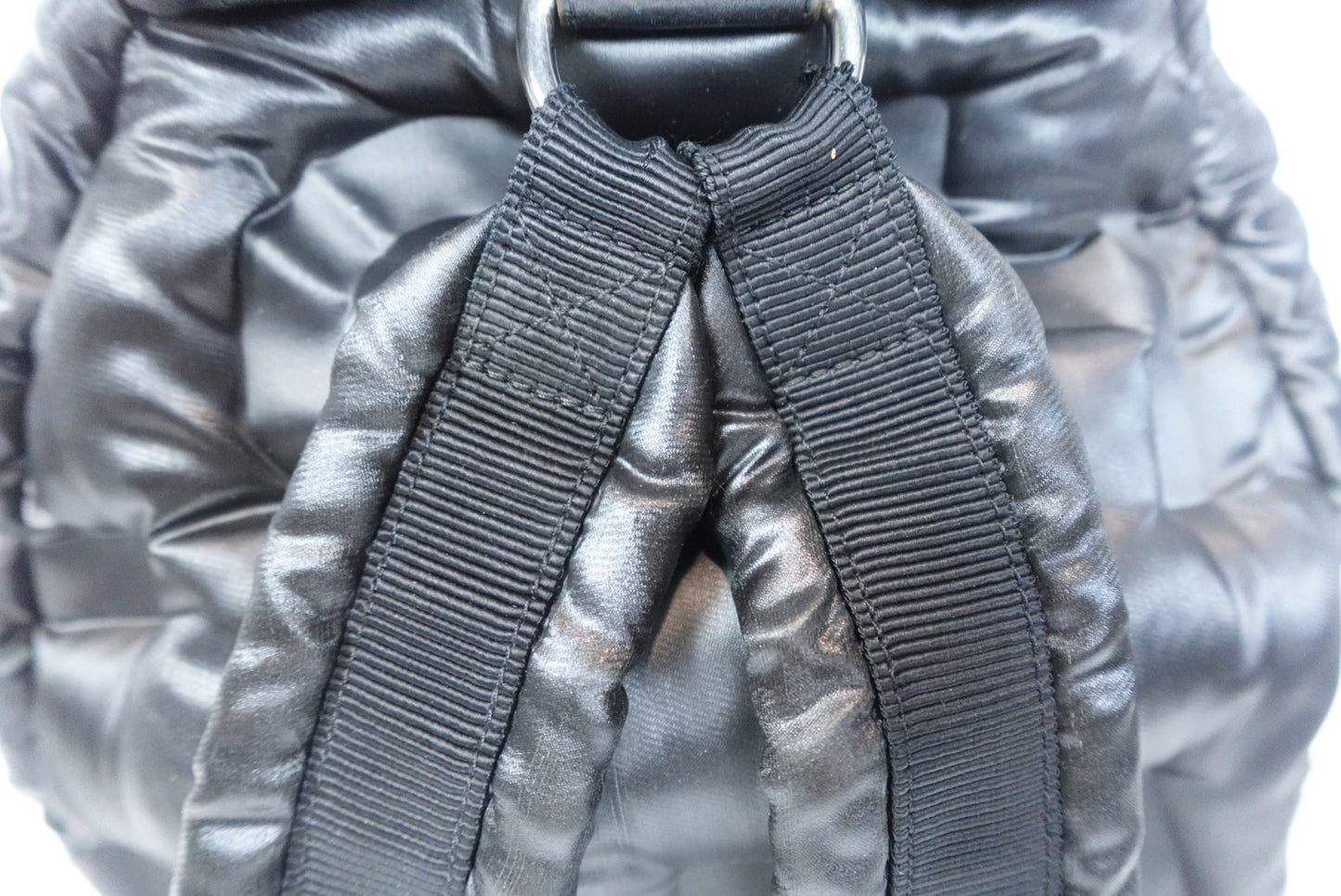 Preowned CHANEL Doudoune Backpack Black _ 249