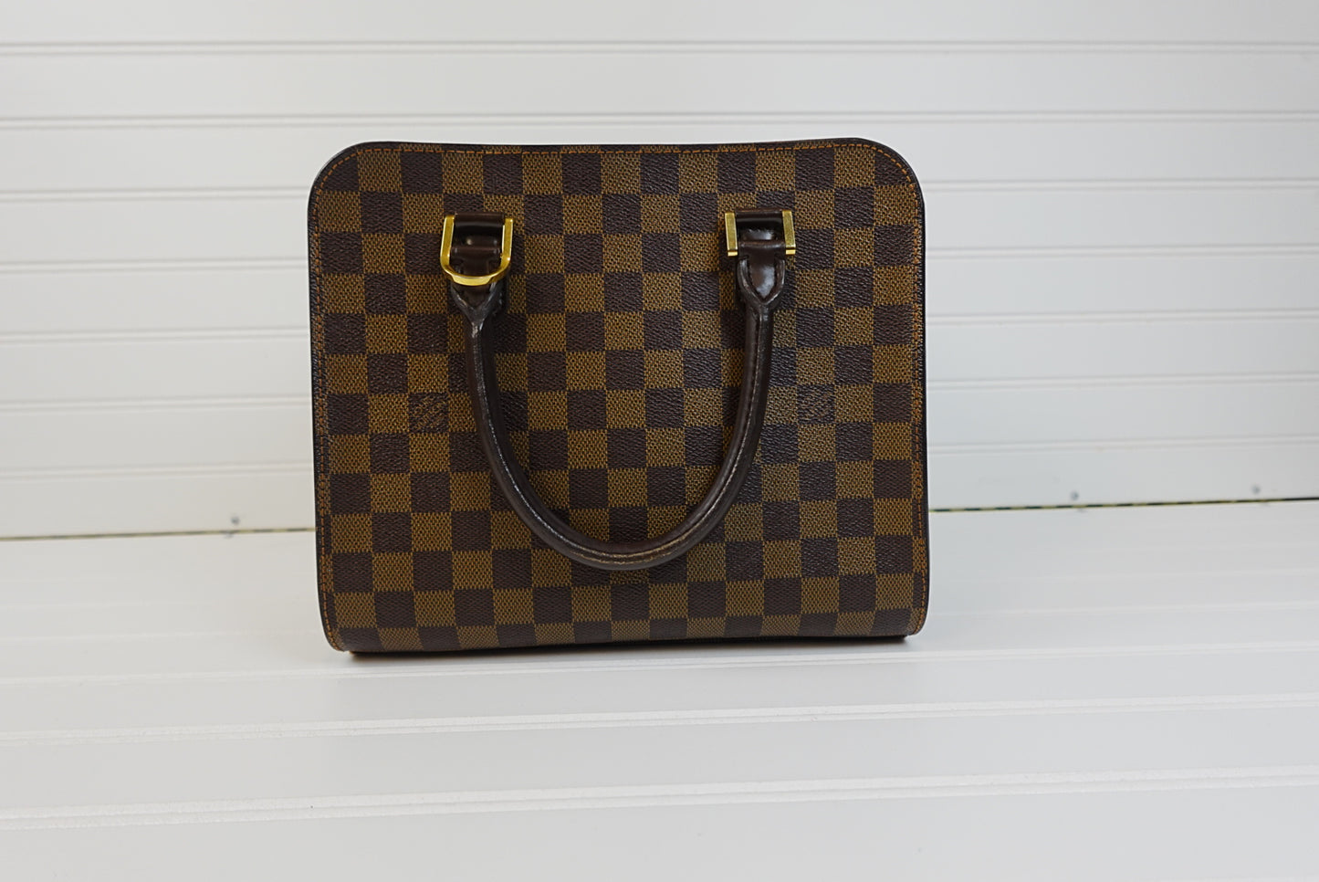 Pre-owned LOUIS VUITTON Triana Damier Ebene _ 252