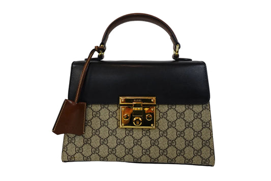 Pre-owned GUCCI Padlock top handle bag _ 250