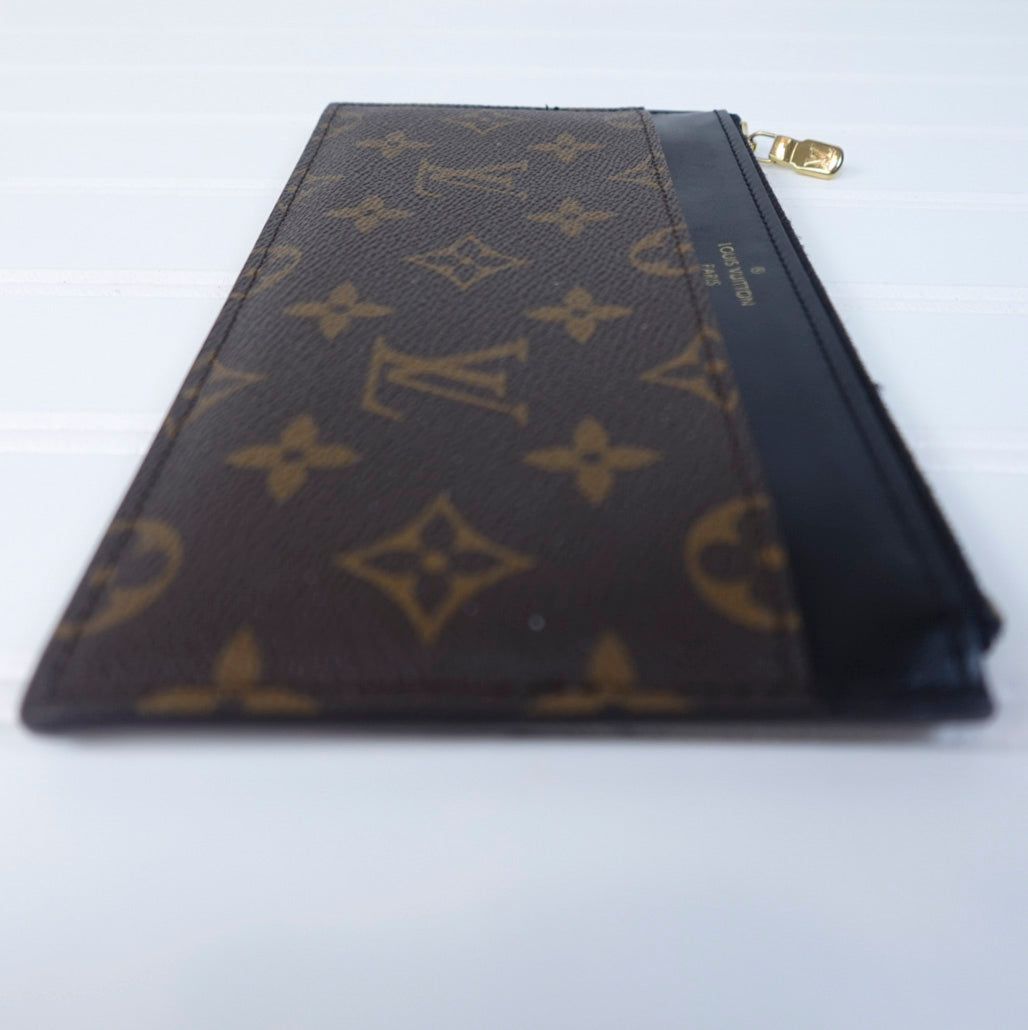 PRE-OWNED LOUIS VUITTON Slim Purse Monogram Long Wallet _266