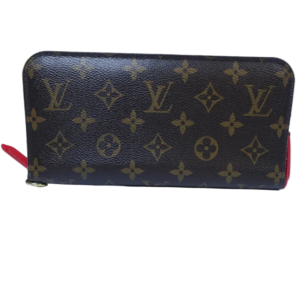 Pre-owned LOUIS VUITTON Yayoi Kusama Portefeuille Insolite wallet red inside_ 312