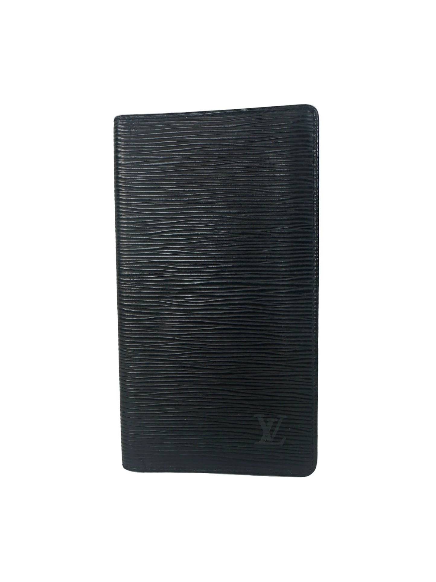 Pre-owned LOUIS VUITTON Epi Bi-fold Long Wallet Black _ 201-3