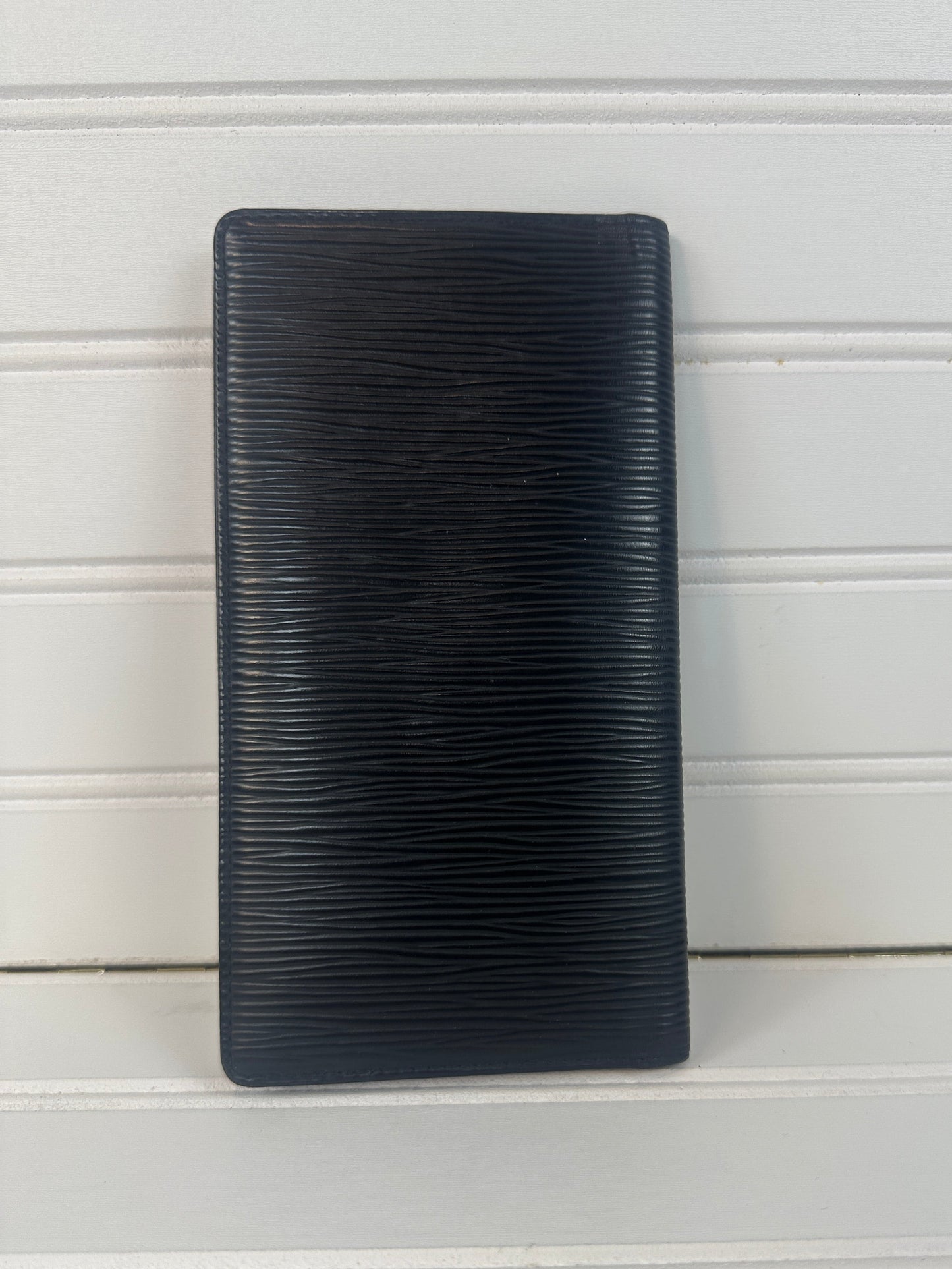 Pre-owned LOUIS VUITTON Epi Bi-fold Long Wallet Black _ 201-3