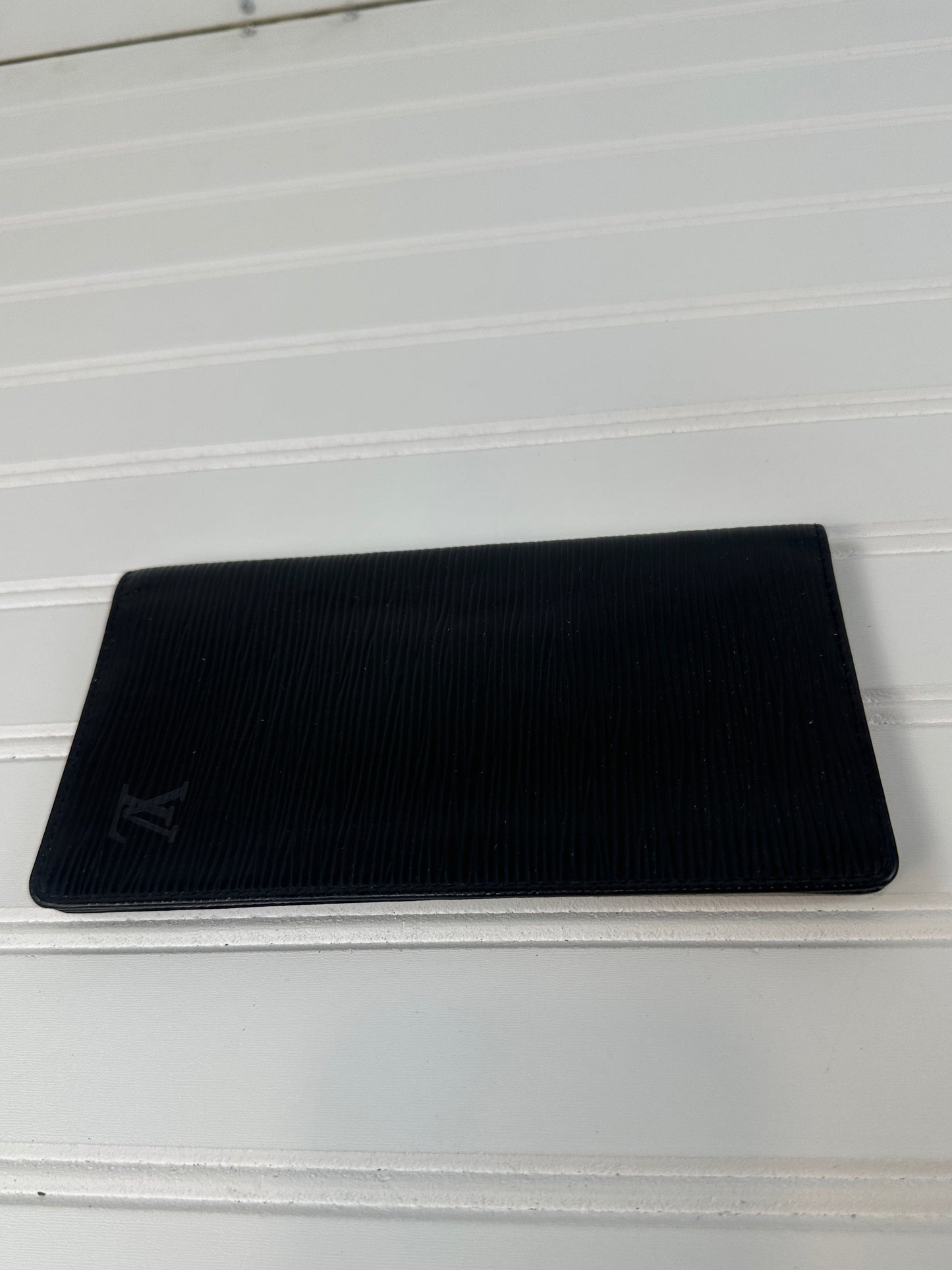 Pre-owned LOUIS VUITTON Epi Bi-fold Long Wallet Black _ 201-3