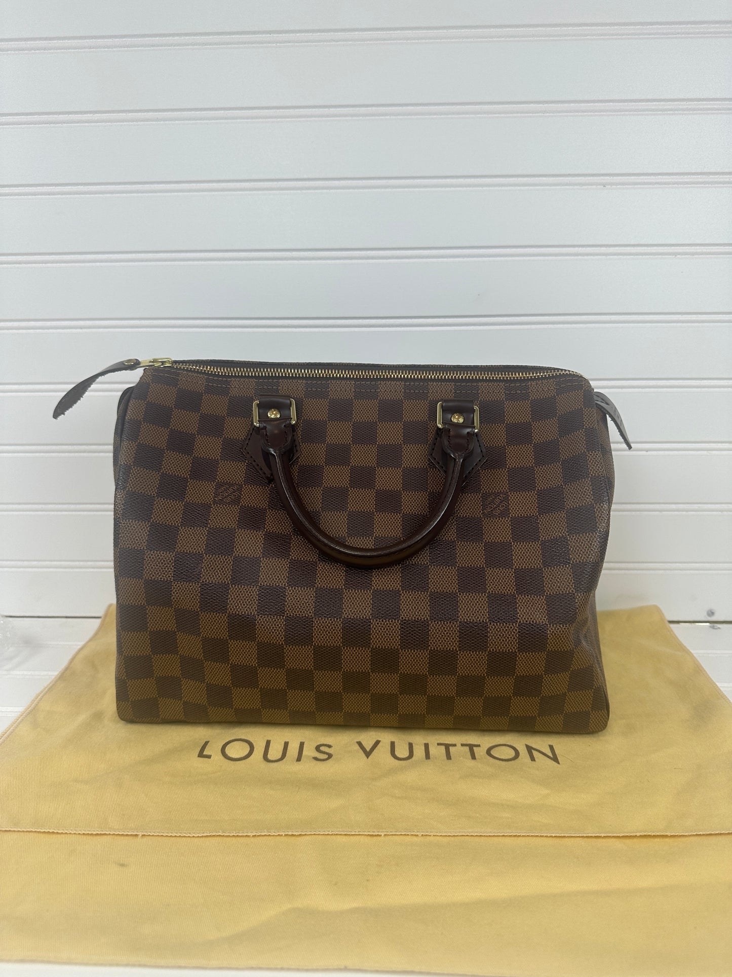 Pre owned LOUIS VUITTON Speedy 30 Damier Ebene _210