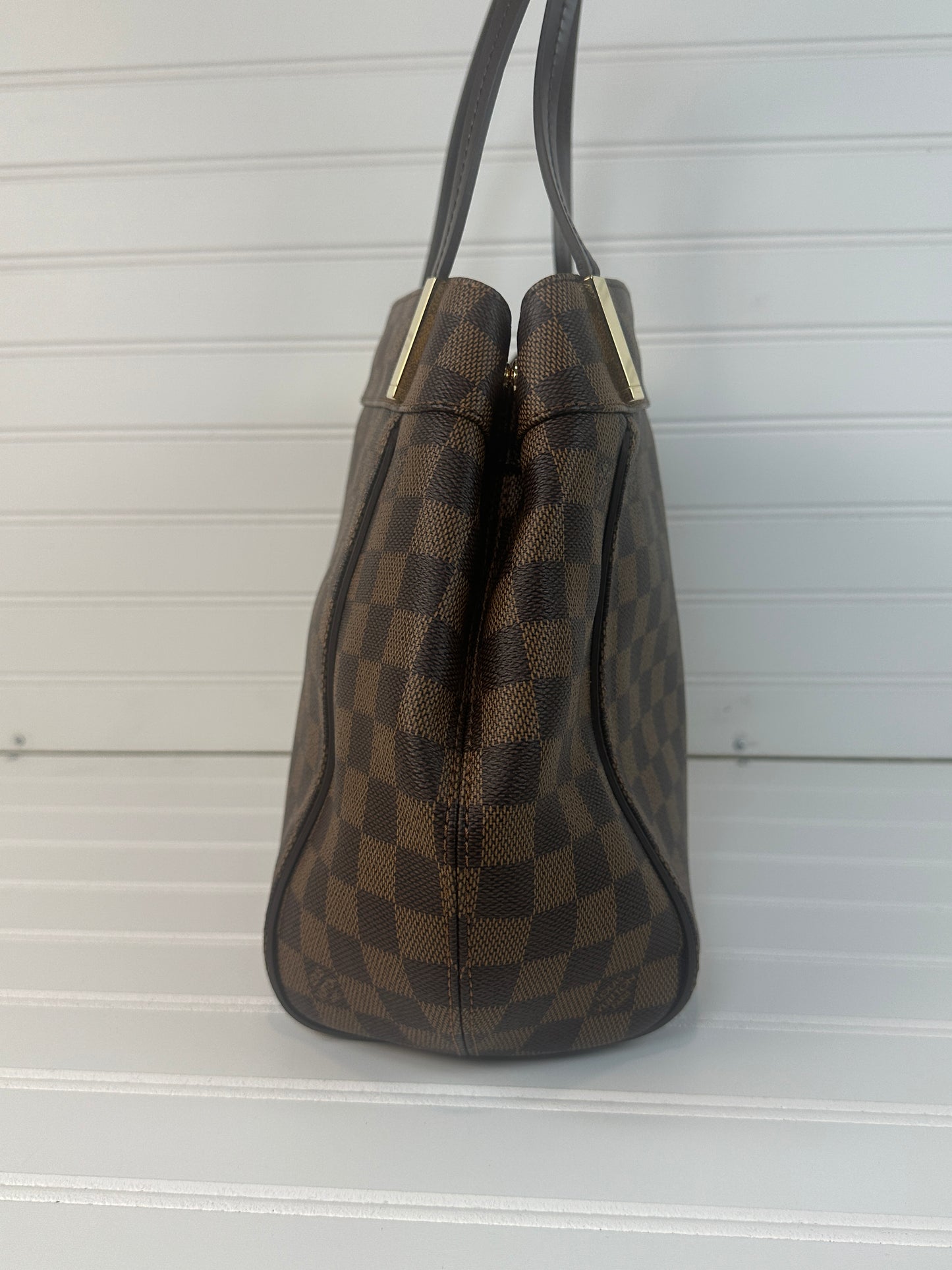 Pre-owned LOUIS VUITTON Marylebone PM in Damier Ebene Canvas _214