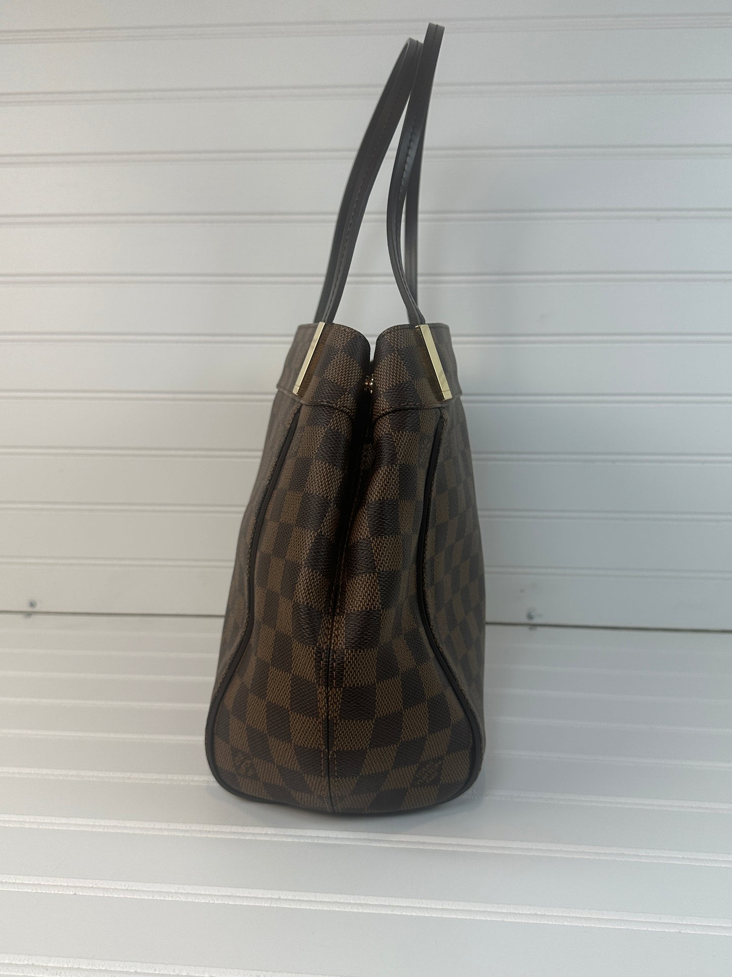 Pre-owned LOUIS VUITTON Marylebone PM in Damier Ebene Canvas _214