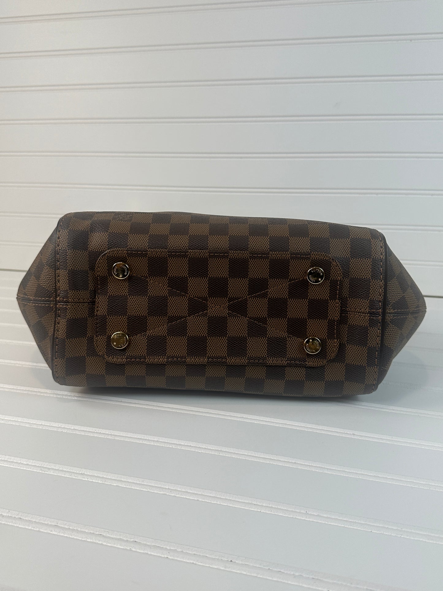 Pre-owned LOUIS VUITTON Marylebone PM in Damier Ebene Canvas _214