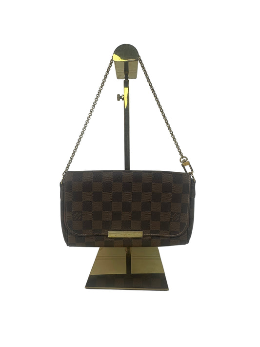 Pre-owned LOUIS VUITTON Favorite PM in Damier Ebene _217