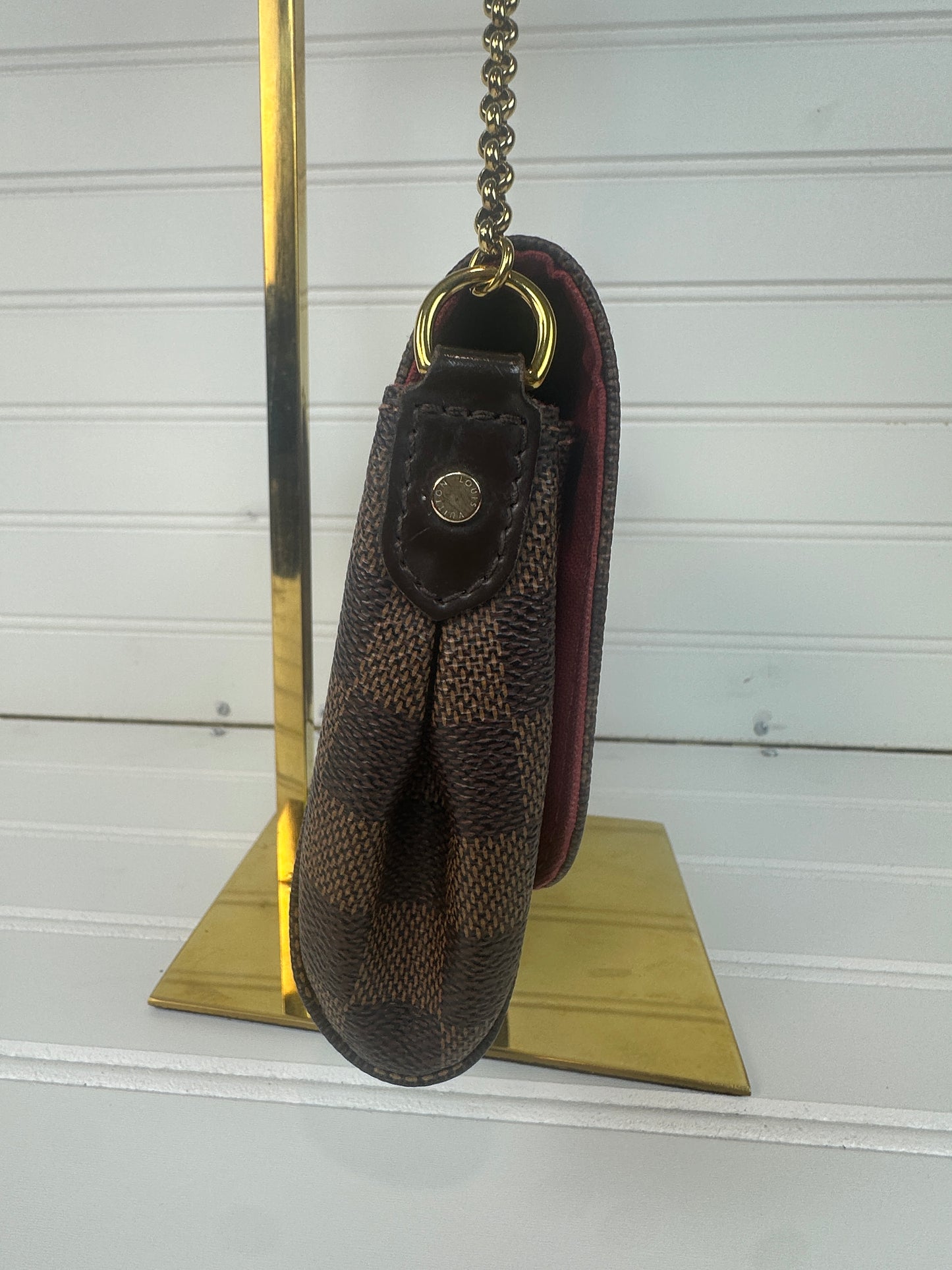 Pre-owned LOUIS VUITTON Favorite PM in Damier Ebene _217