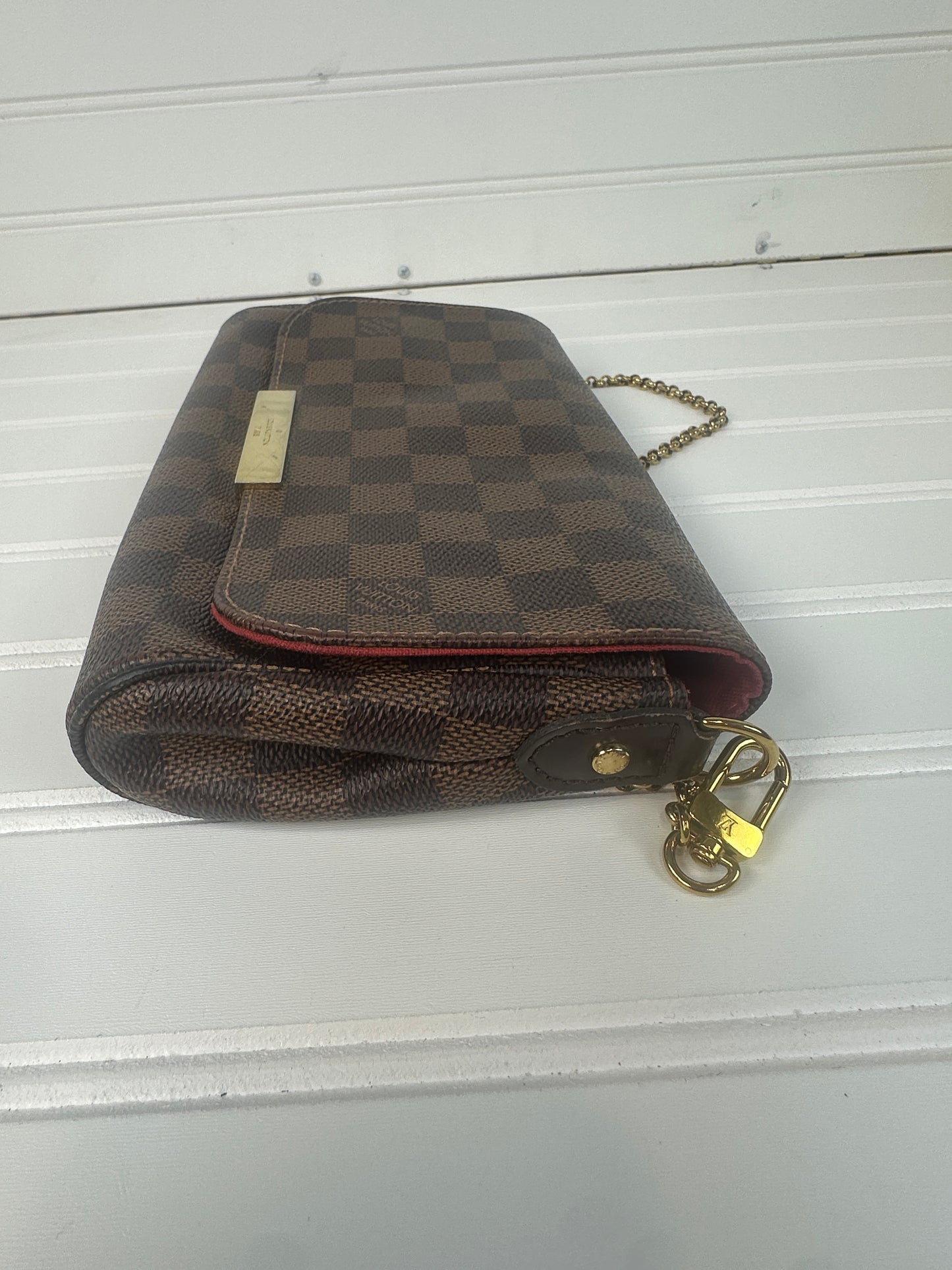 Pre-owned LOUIS VUITTON Favorite PM in Damier Ebene _217