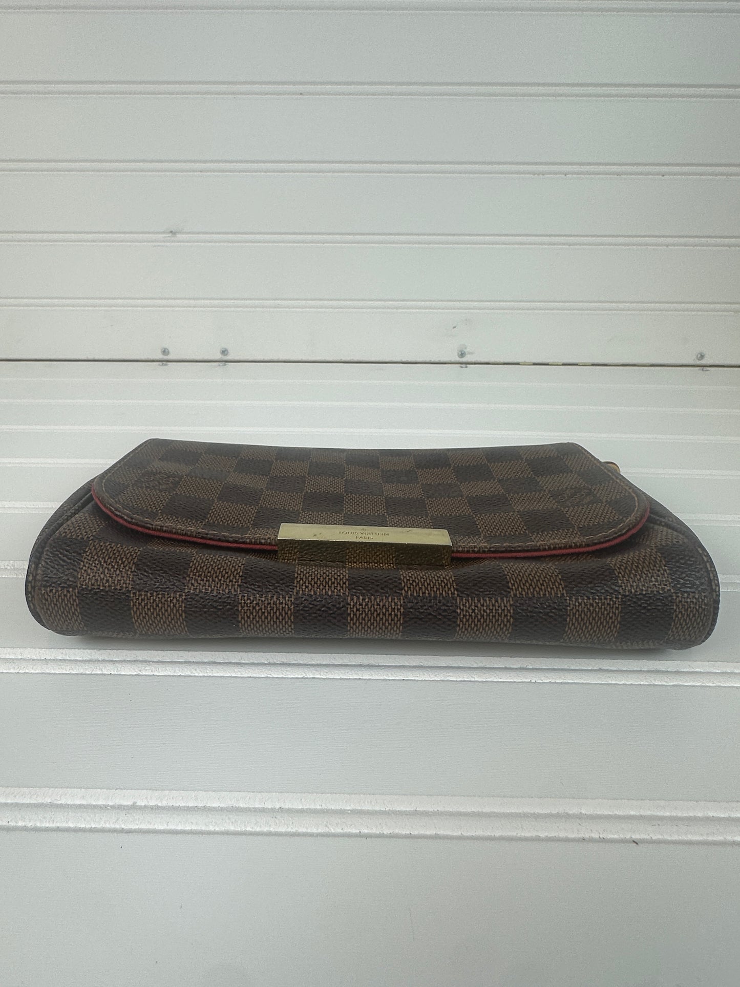 Pre-owned LOUIS VUITTON Favorite PM in Damier Ebene _217