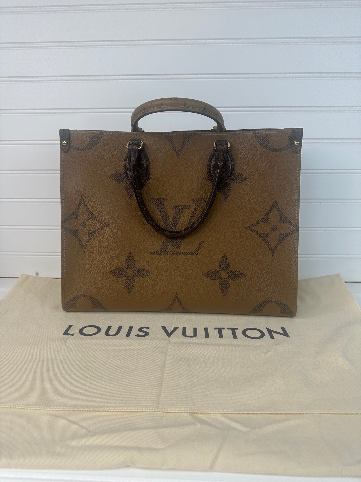 Pre-owned LOUIS VUITTON OnTheGo MM Monogram Giant Reverse _219