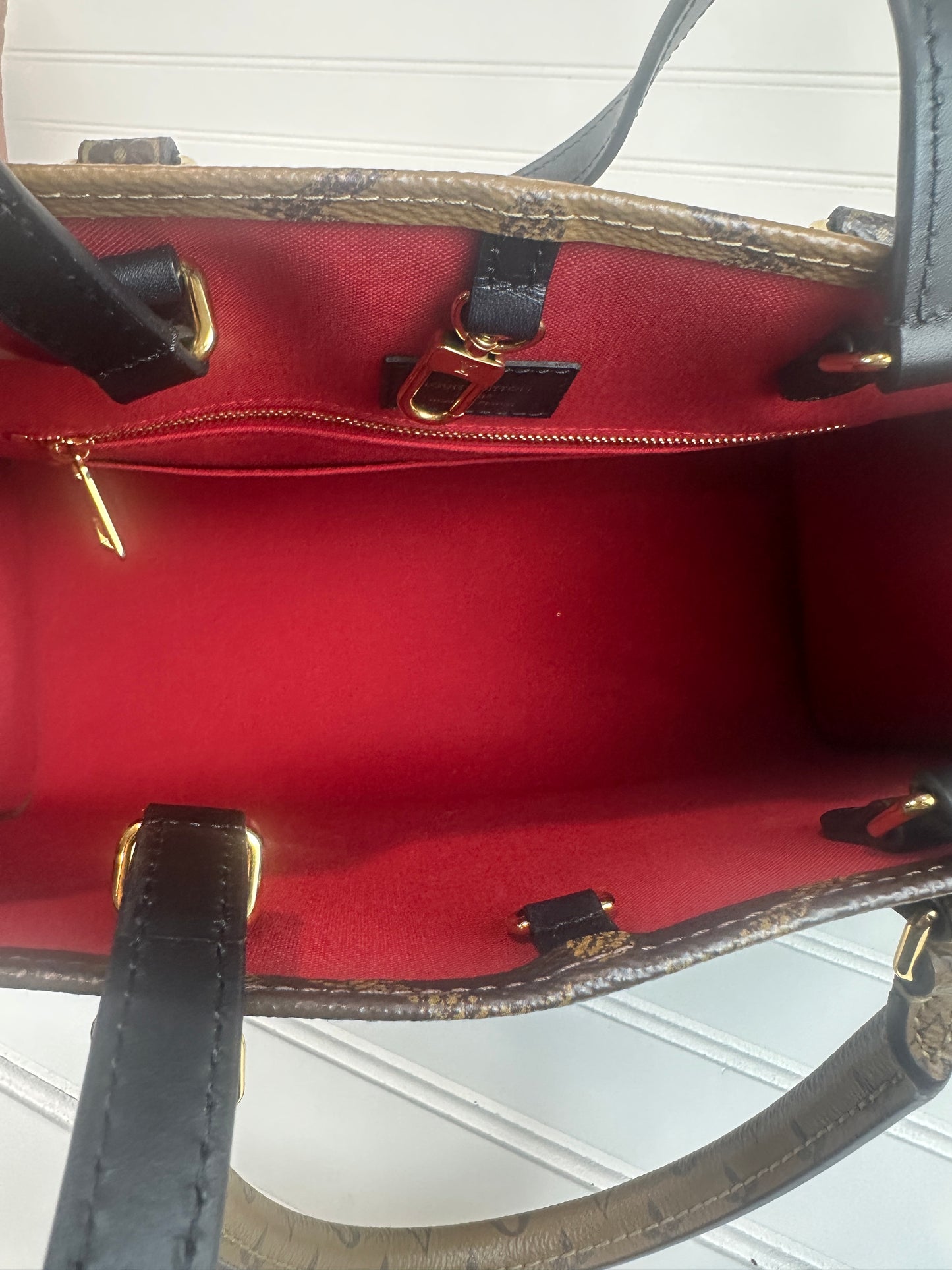 Pre-owned LOUIS VUITTON OnTheGo MM Monogram Giant Reverse _219