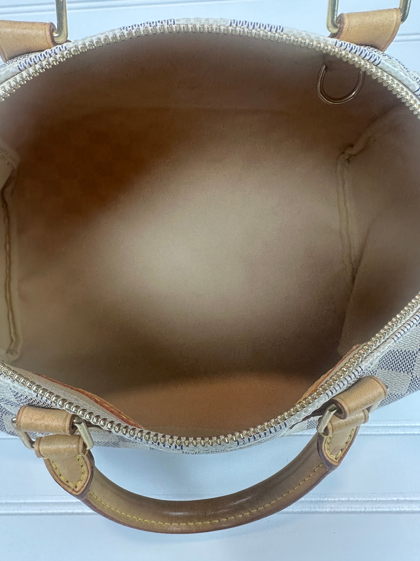 Pre-owned LOUIS VUITTON Speedy Damier Azur 30 _223