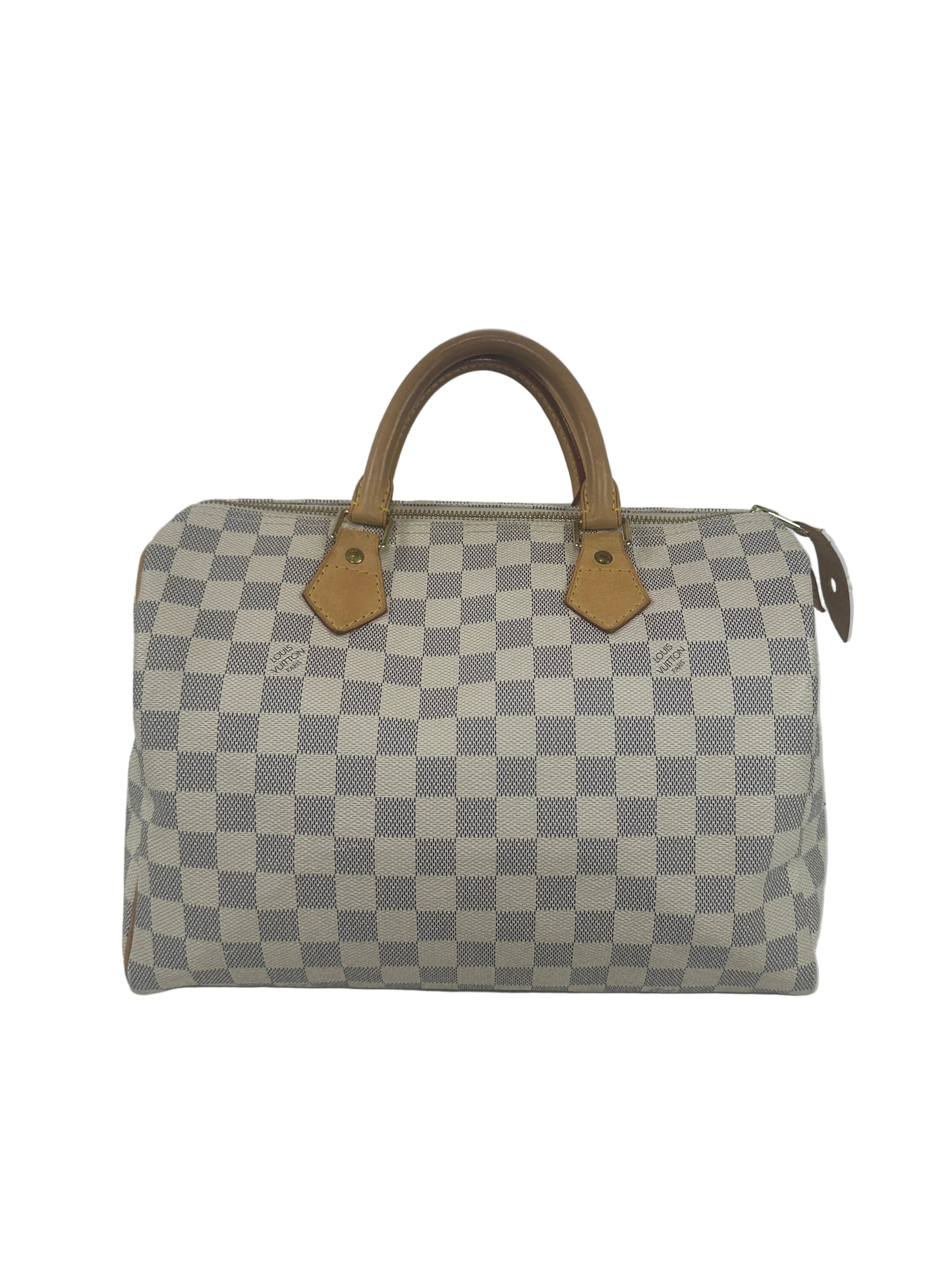 Pre-owned LOUIS VUITTON Speedy Damier Azur 30 _223