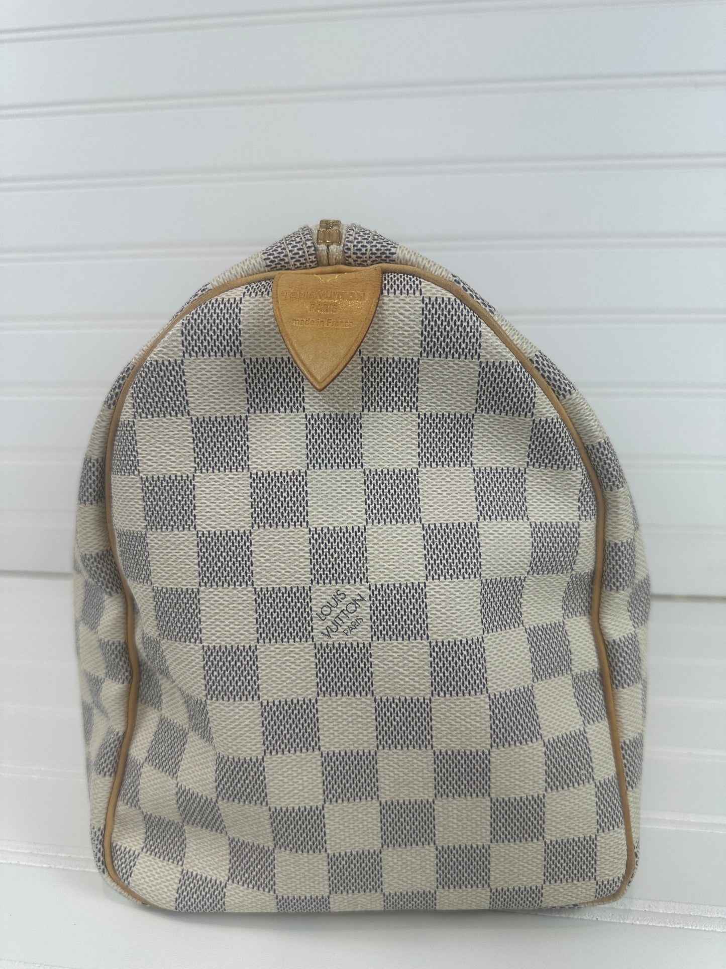 Pre-owned LOUIS VUITTON Speedy Damier Azur 30 _223