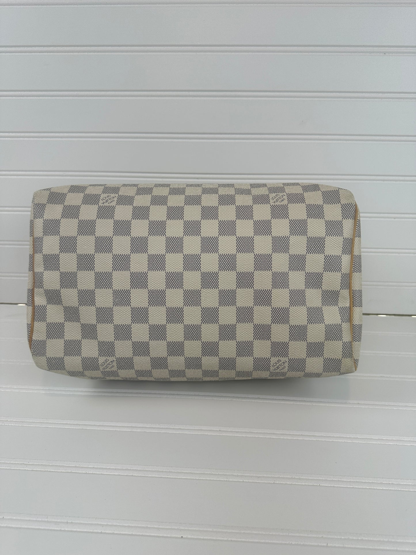 Pre-owned LOUIS VUITTON Speedy Damier Azur 30 _223
