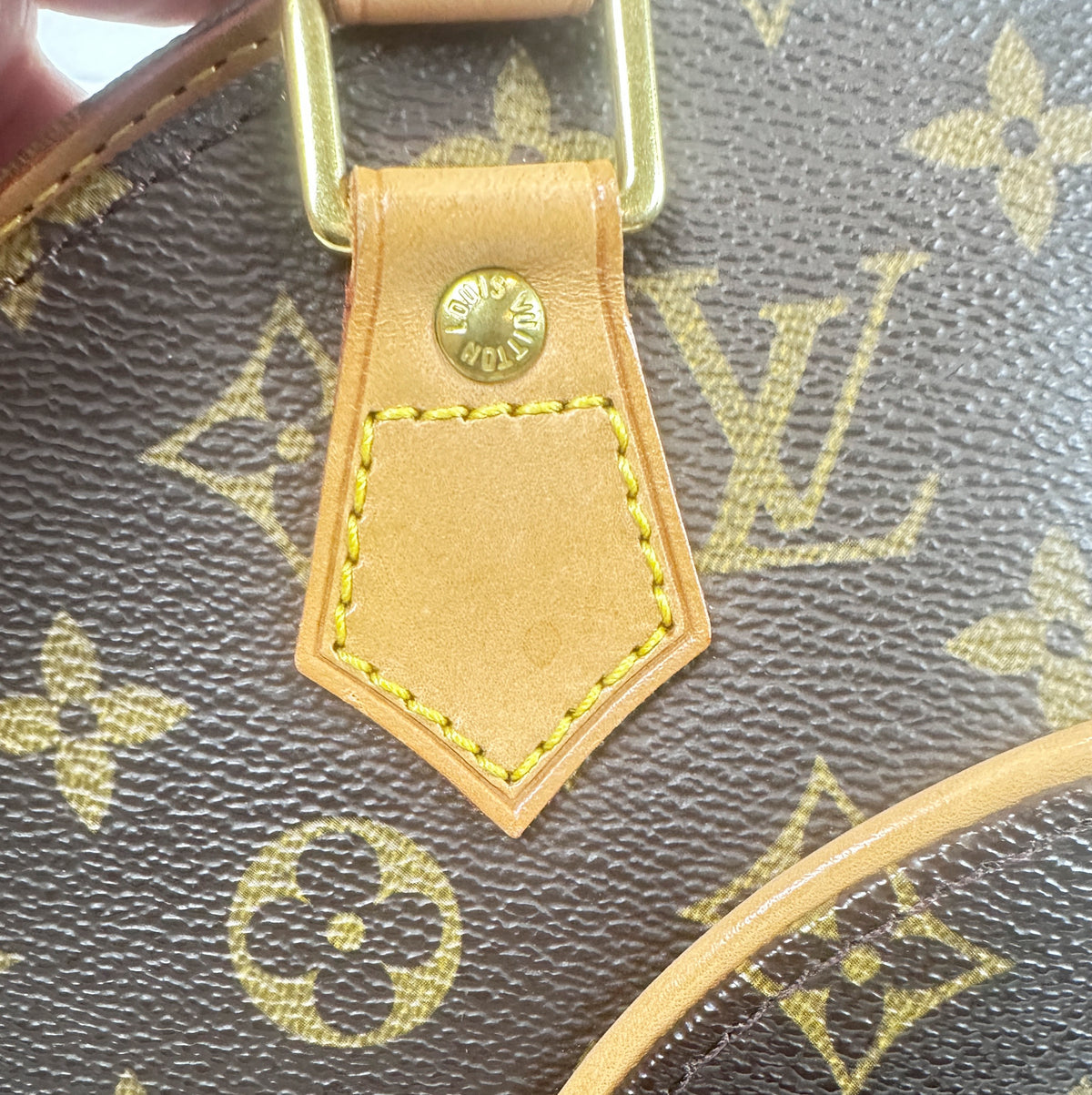 PRE-OWNED LOUIS VUITTON Ellipse PM Monogram