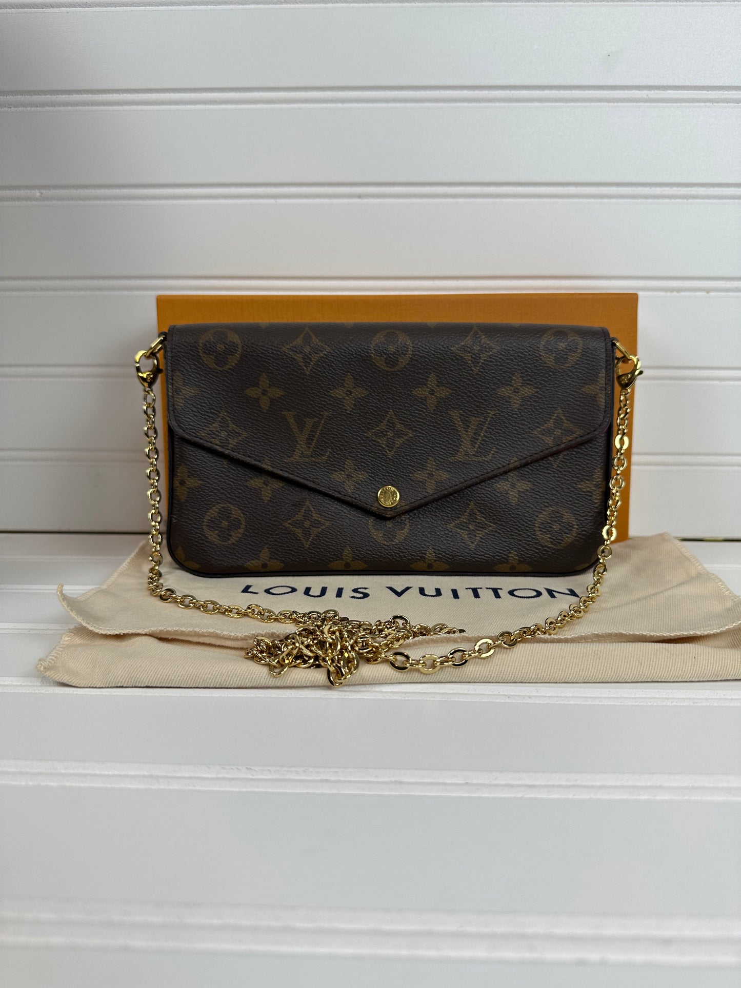 Pre-owned LOUIS VUITTON Pochette Felicie Monogram Canvas _ 238
