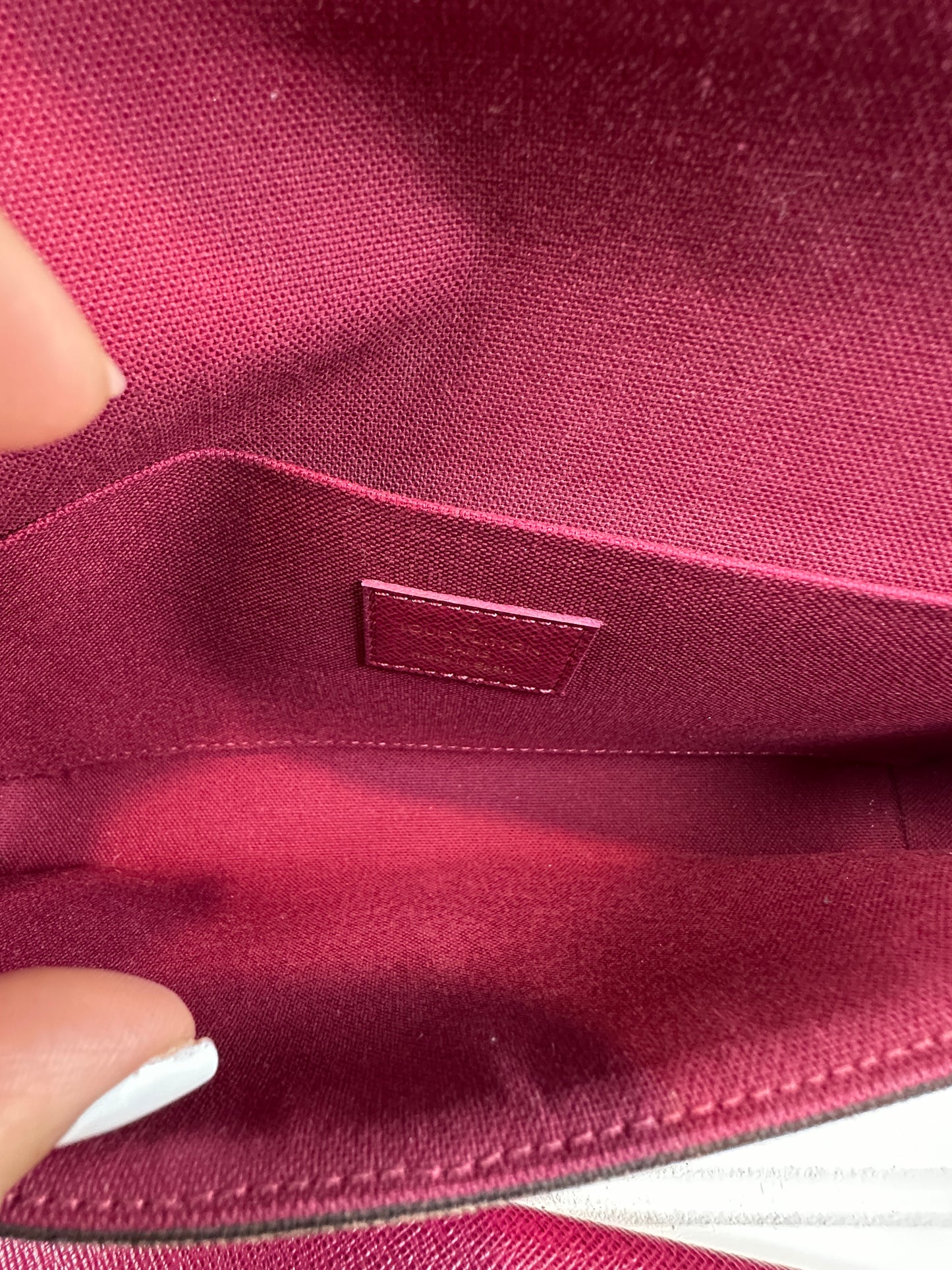 Pre-owned LOUIS VUITTON Pochette Felicie Monogram Canvas _ 238