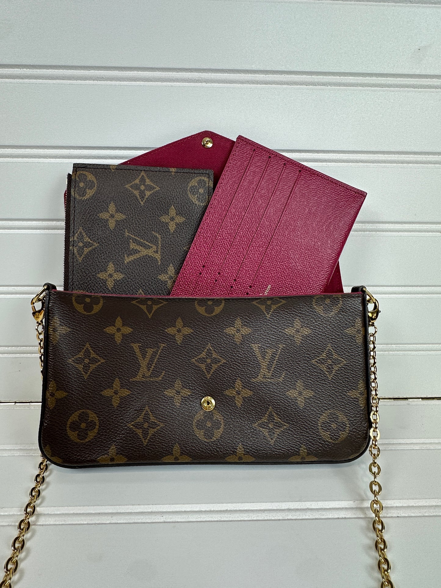 Pre-owned LOUIS VUITTON Pochette Felicie Monogram Canvas _ 238