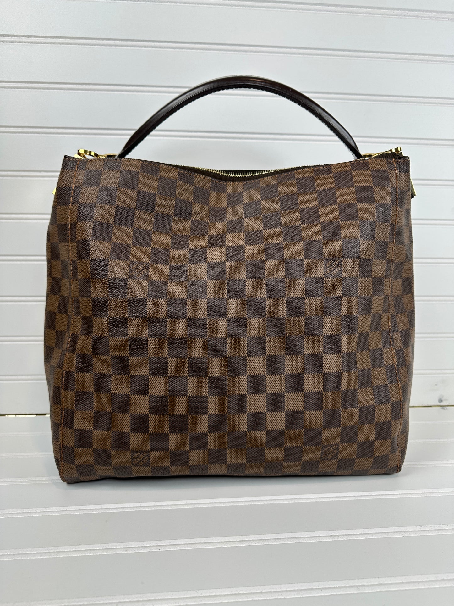 Pre-owned LOUIS VUITTON Portobello PM in Damier Ebene Canvas _ 239