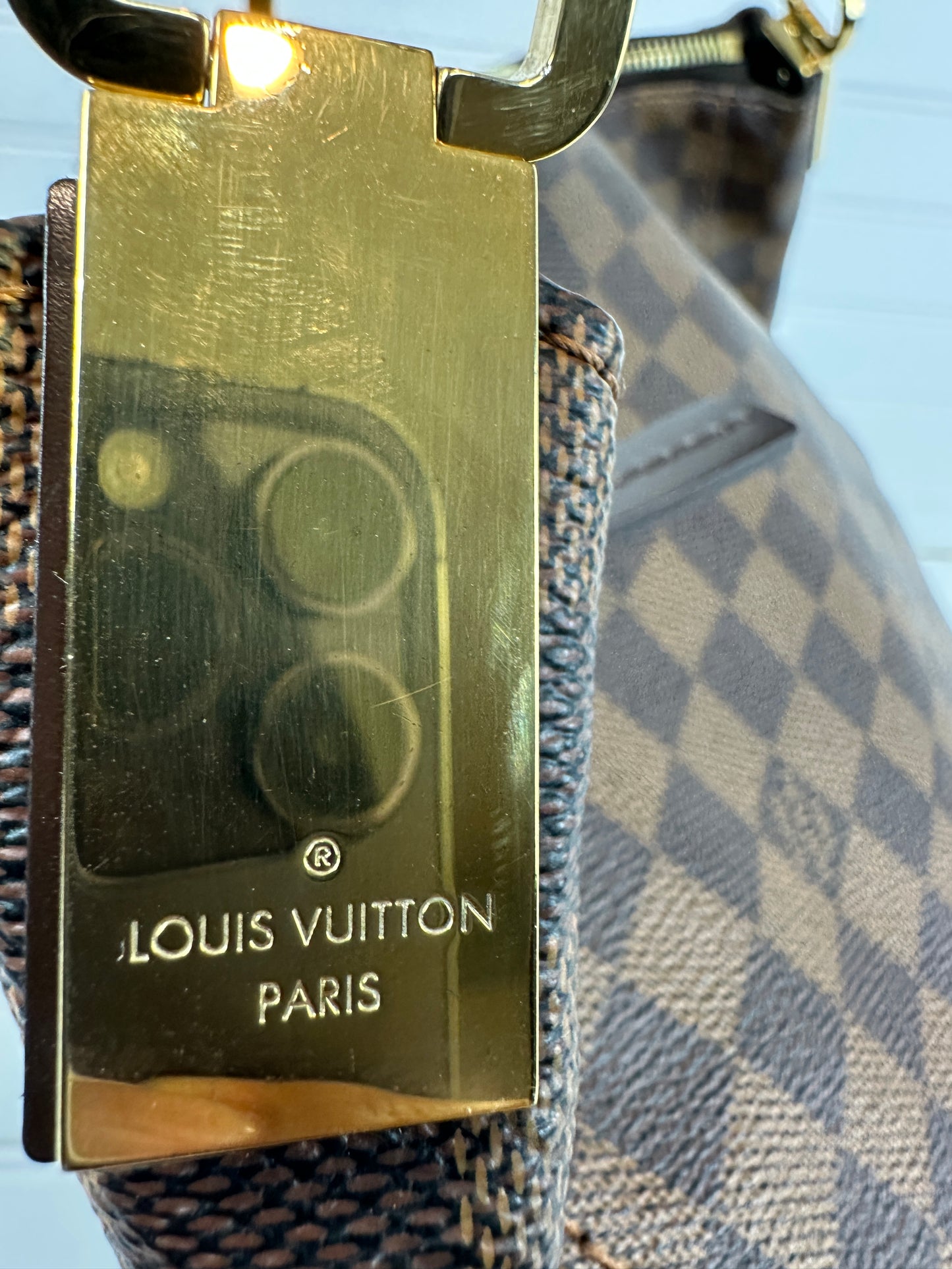 Pre-owned LOUIS VUITTON Portobello PM in Damier Ebene Canvas _ 239