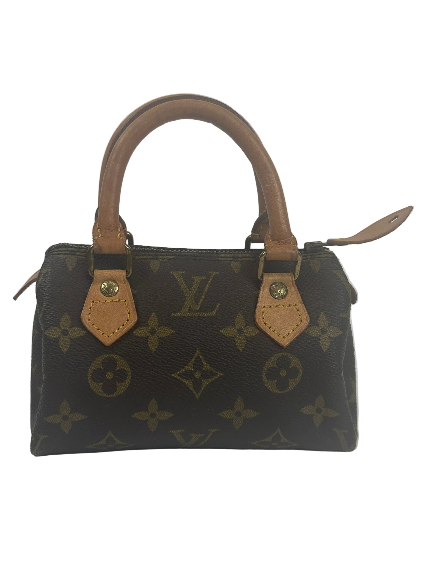 Pre-owned LOUIS VUITTON Nano Speedy Monogram Canvas _ 240