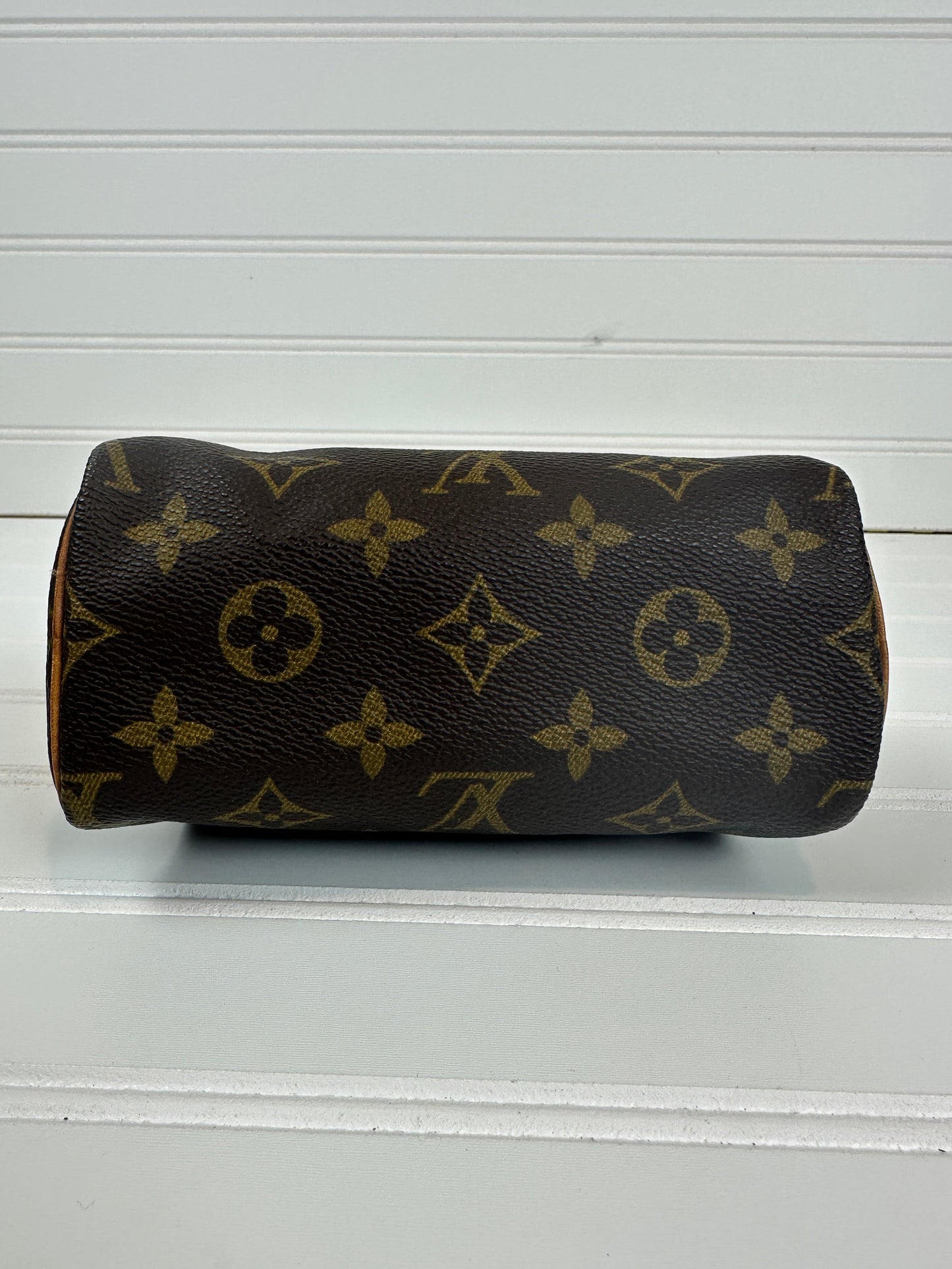 Pre-owned LOUIS VUITTON Nano Speedy Monogram Canvas _ 240