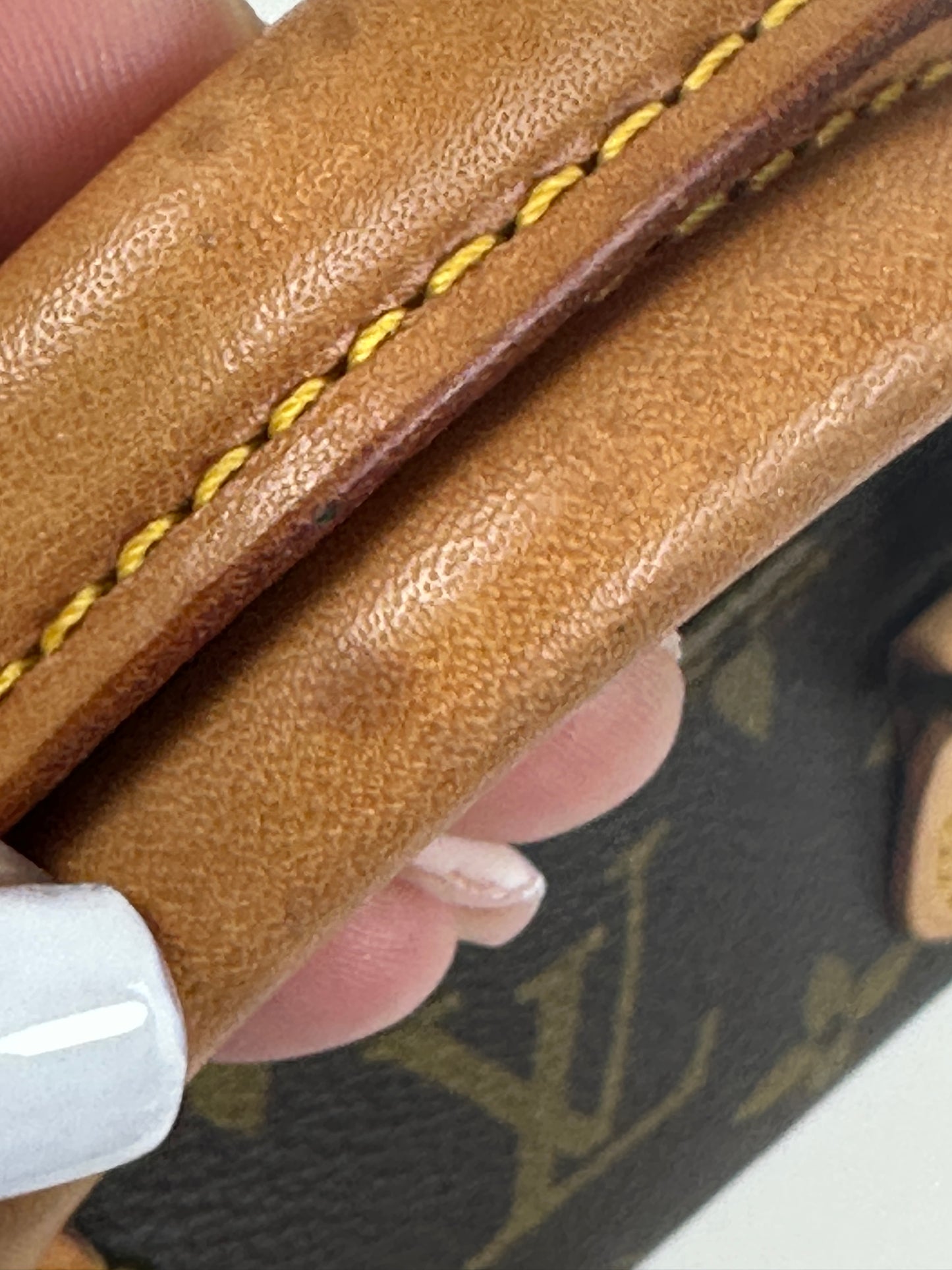 Pre-owned LOUIS VUITTON Nano Speedy Monogram Canvas _ 240