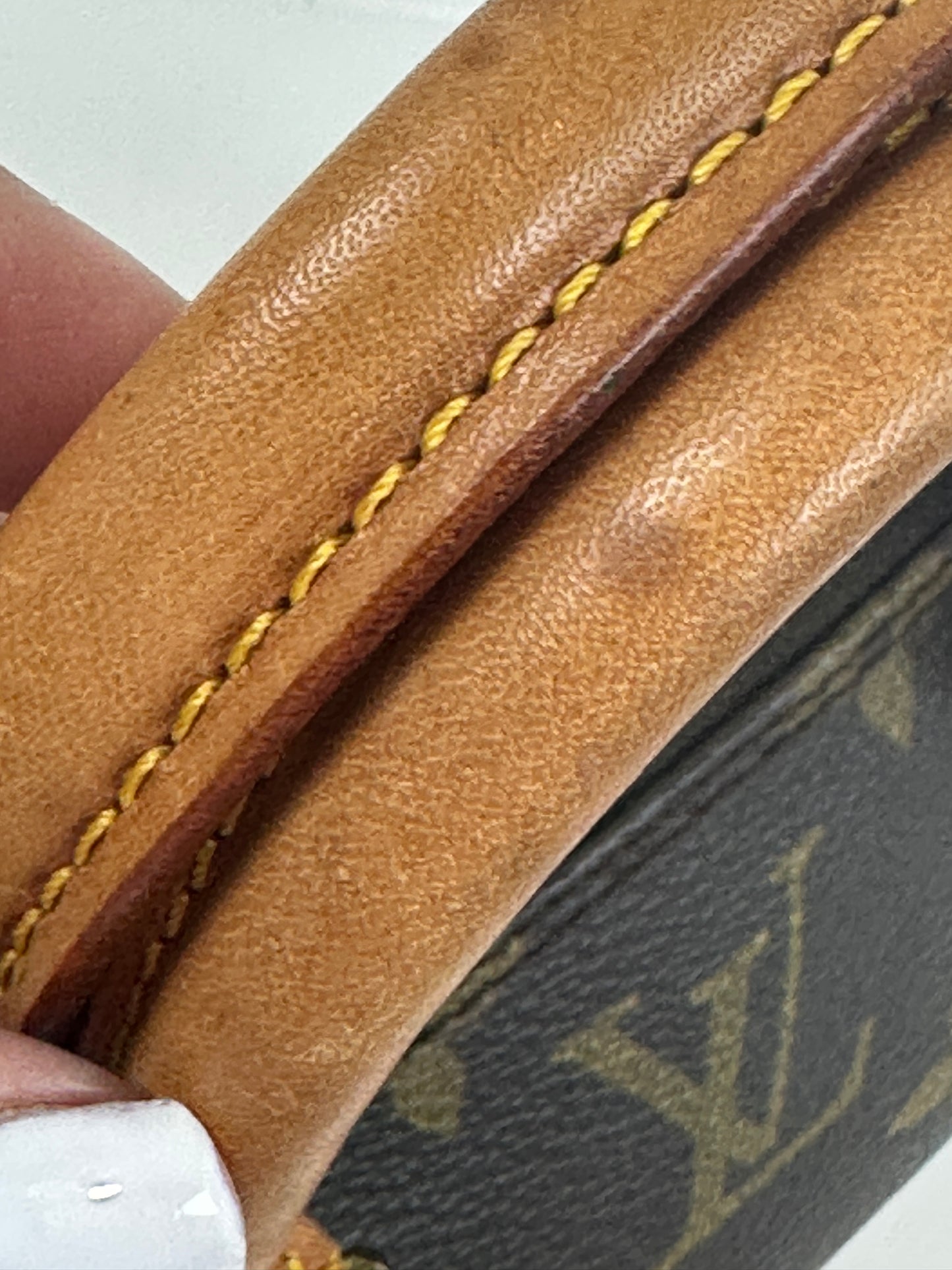 Pre-owned LOUIS VUITTON Nano Speedy Monogram Canvas _ 240