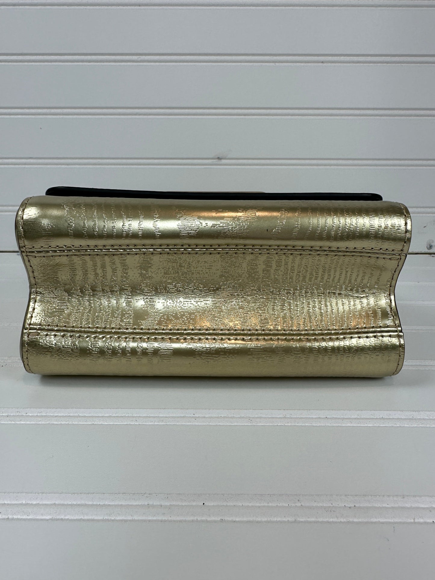 Pre-owned LOUIS VUITTON Gravity Twist PM Gold Calfskin satchel bag _ 246