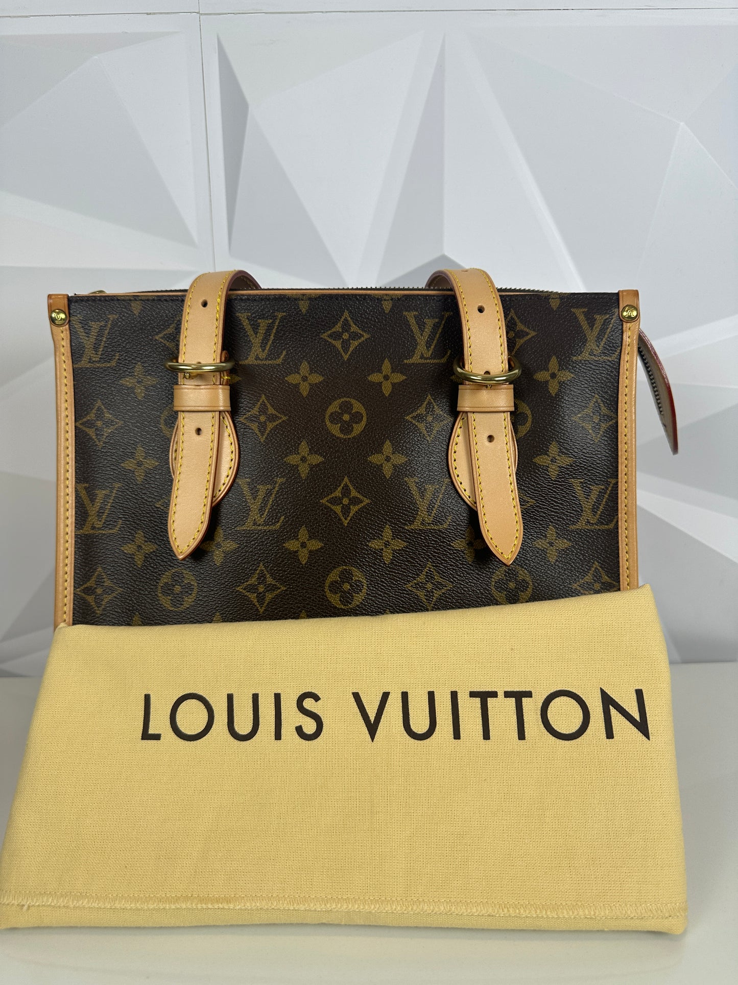 Pre-owned LOUIS VUITTON Popincourt Tote Monogram
