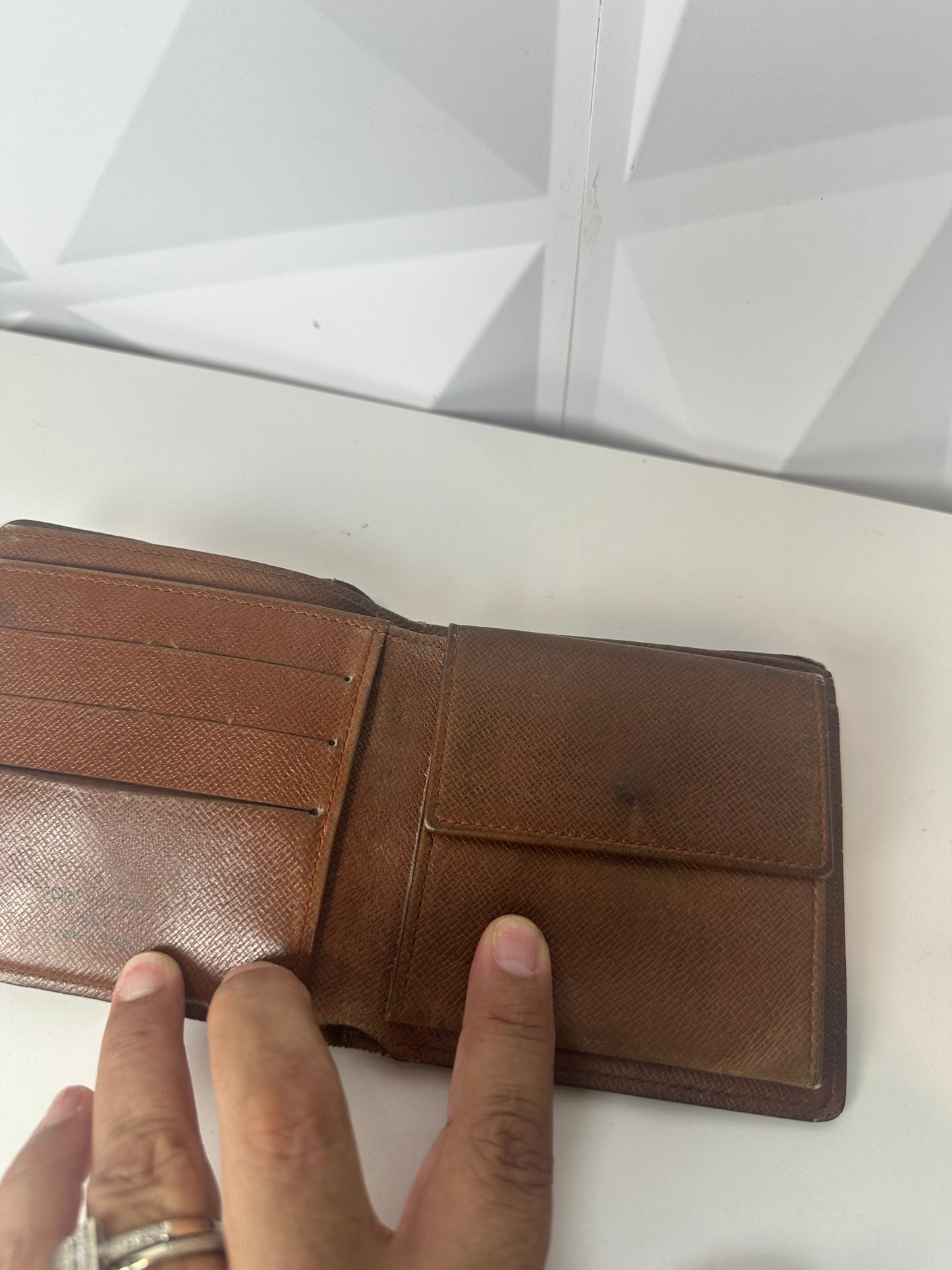 Pre-owned LOUIS VUITTON Monogram Multiple Wallet for Man _184-3