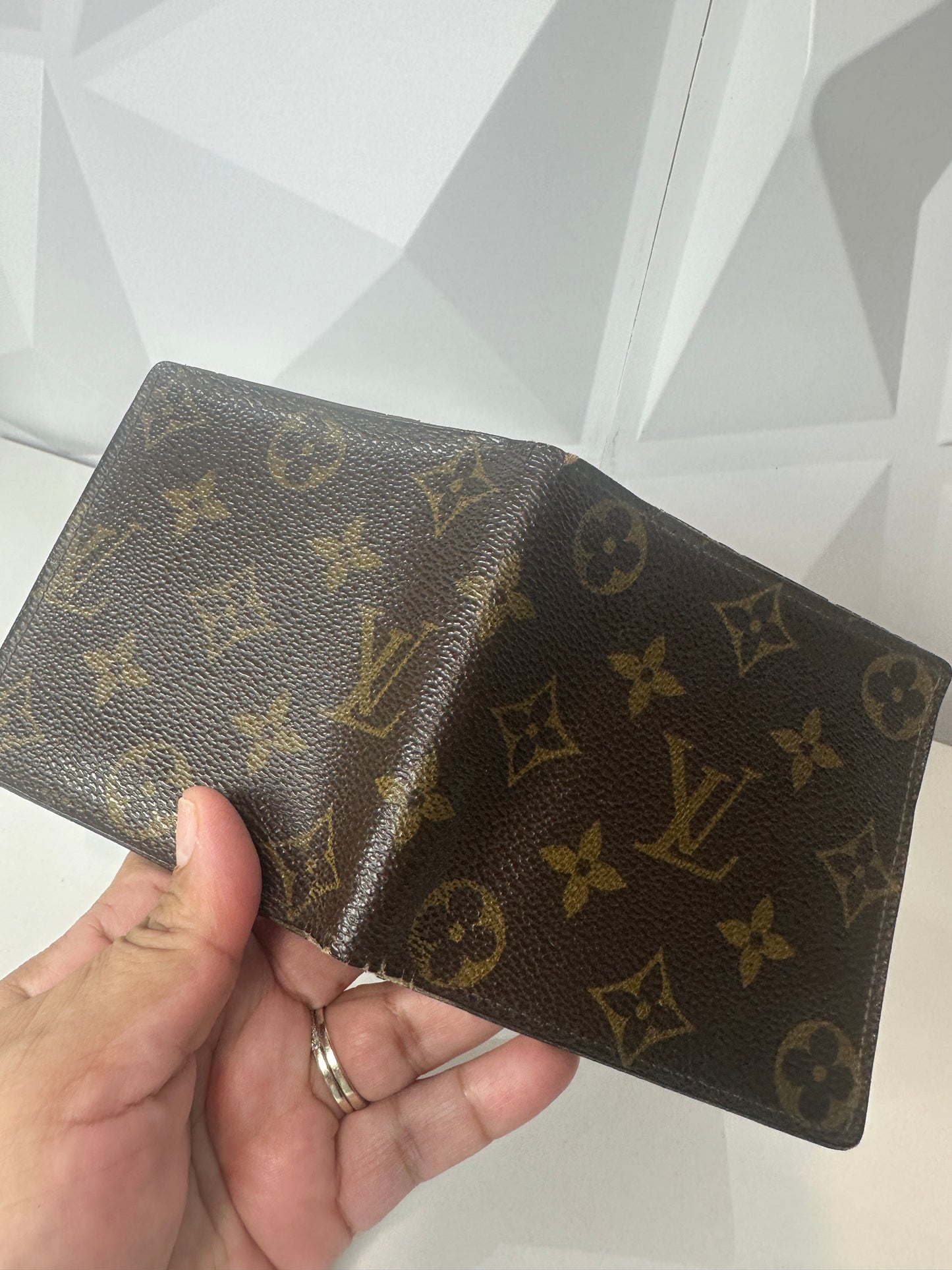 Pre-owned LOUIS VUITTON Monogram Multiple Wallet for Man _184-3