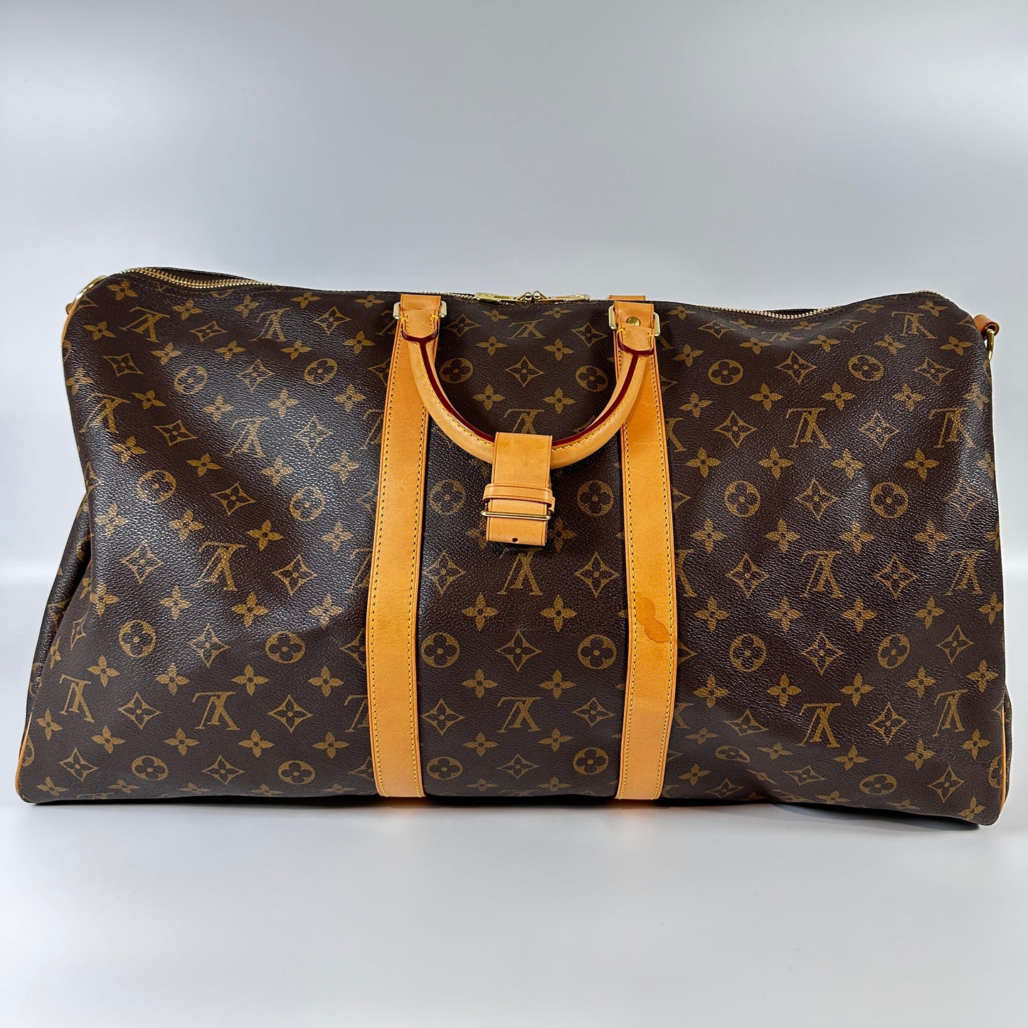 Pre-owned LOUIS VUITTON Keepall 55 with lock and key_ 276